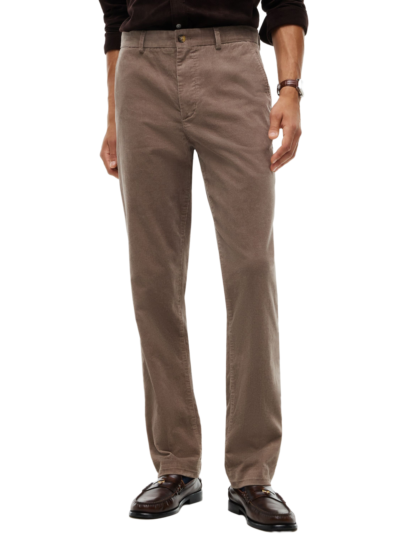 Gerader Cordhosen | Beige TOMMY HILFIGER Herren