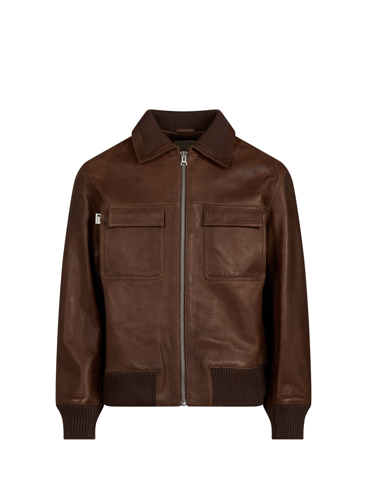 Lederjacke CARRER Braun