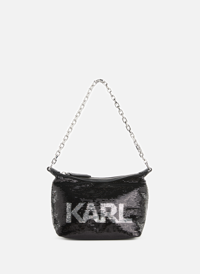 Evening Mini sequin handbag KARL LAGERFELD