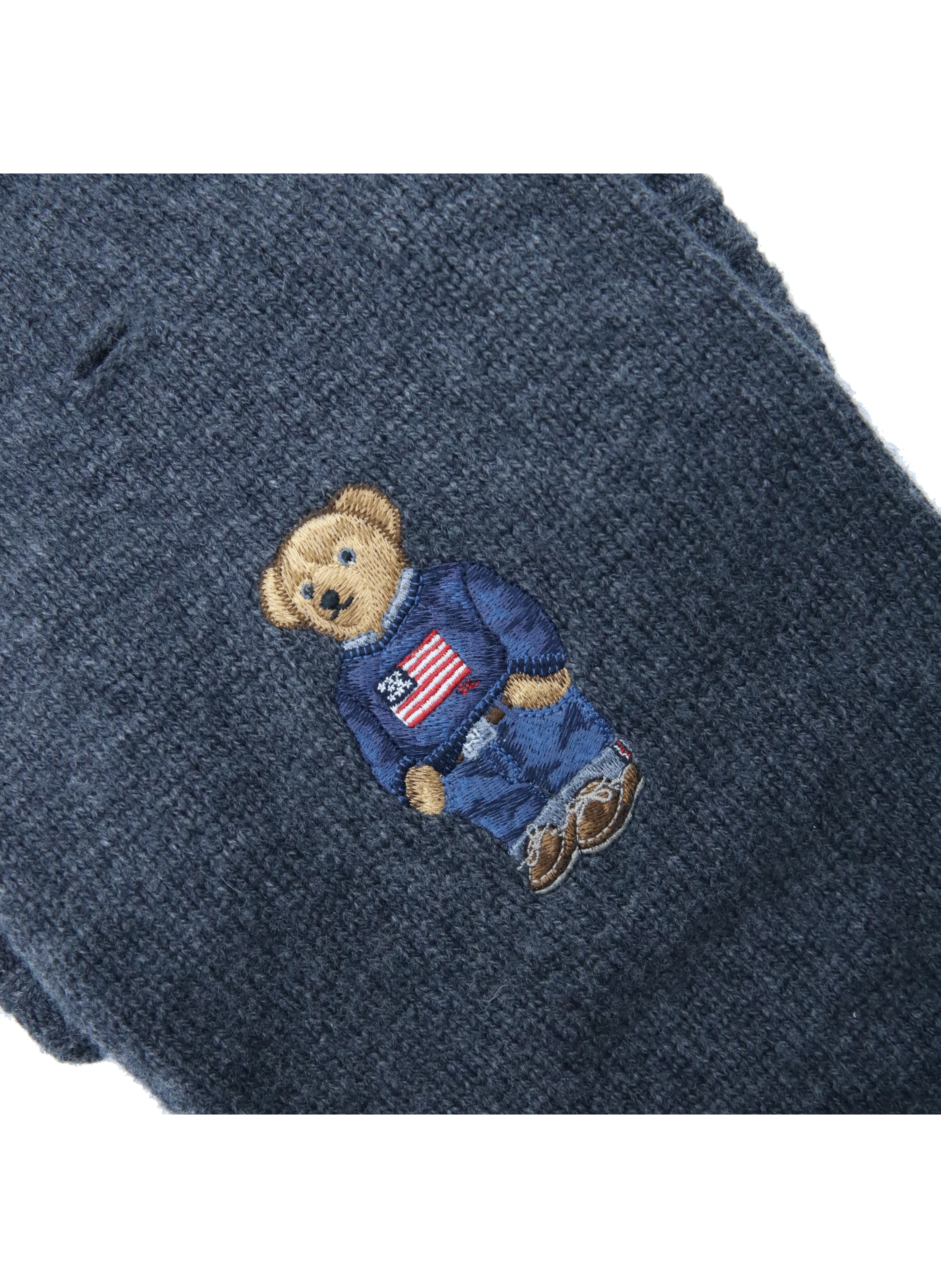 Pull pour chien en laine POLO RALPH LAUREN Gris