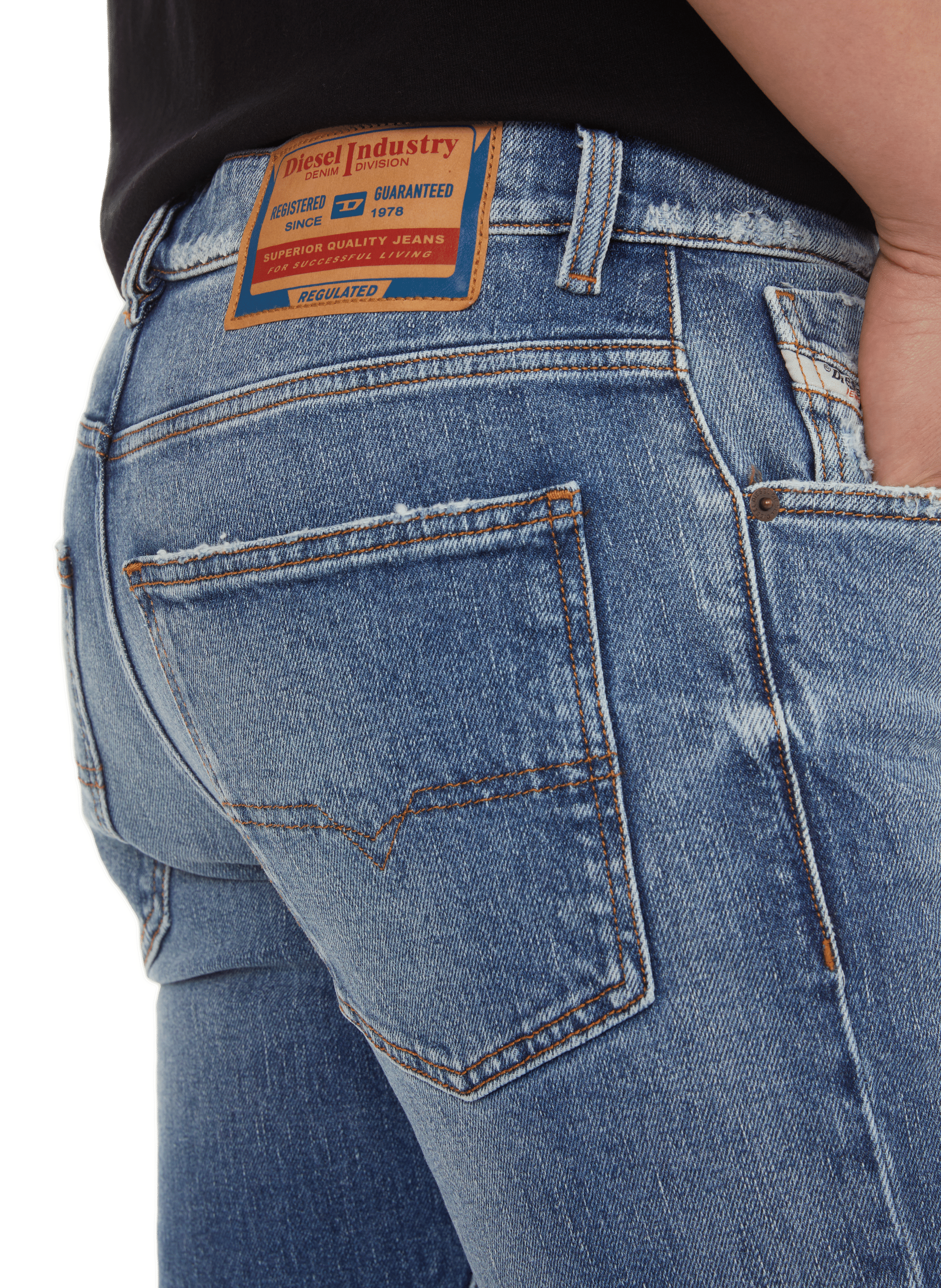 Jean slim  DIESEL Bleu