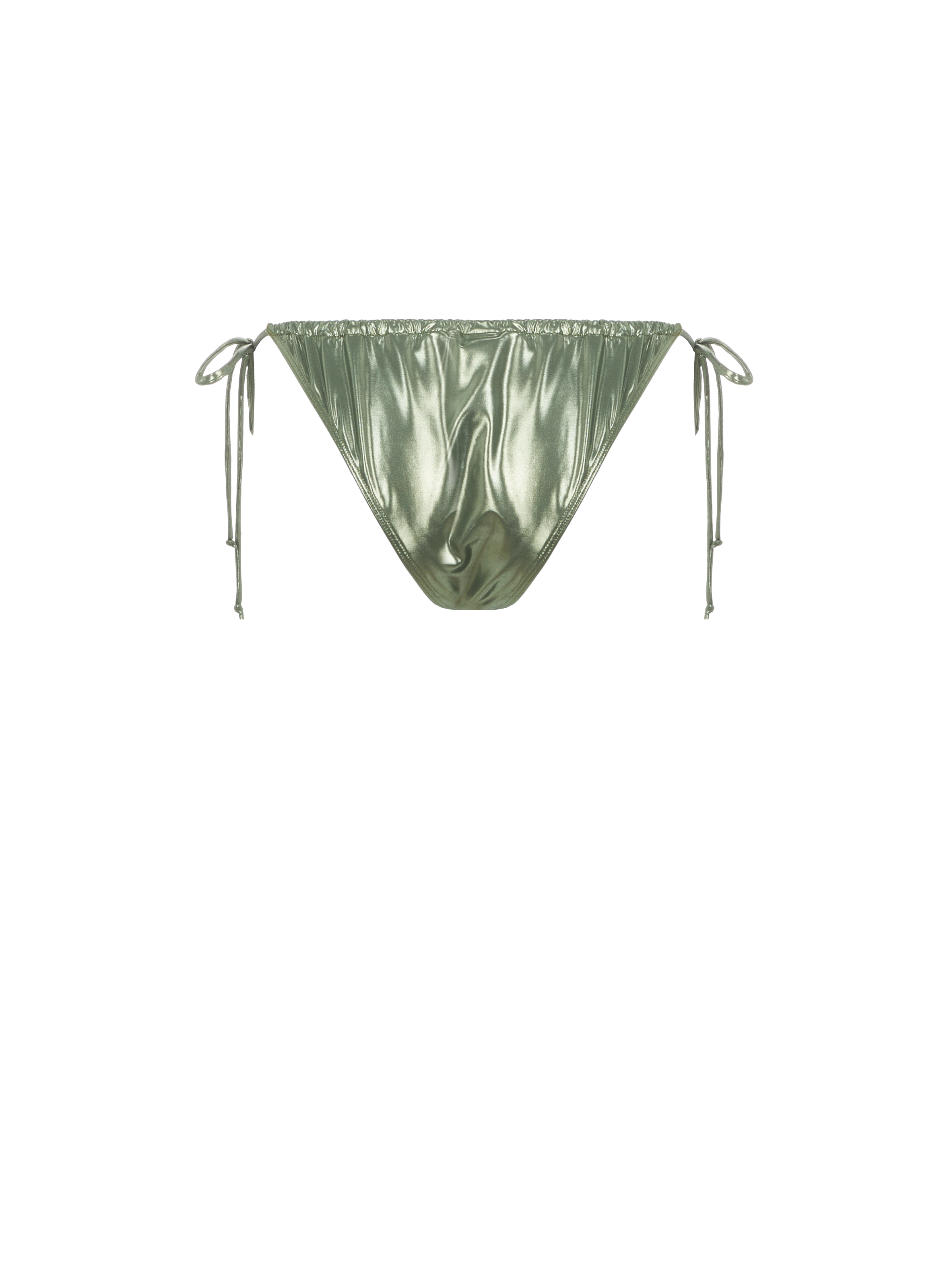 Bas de maillot de bain brillant Vert
