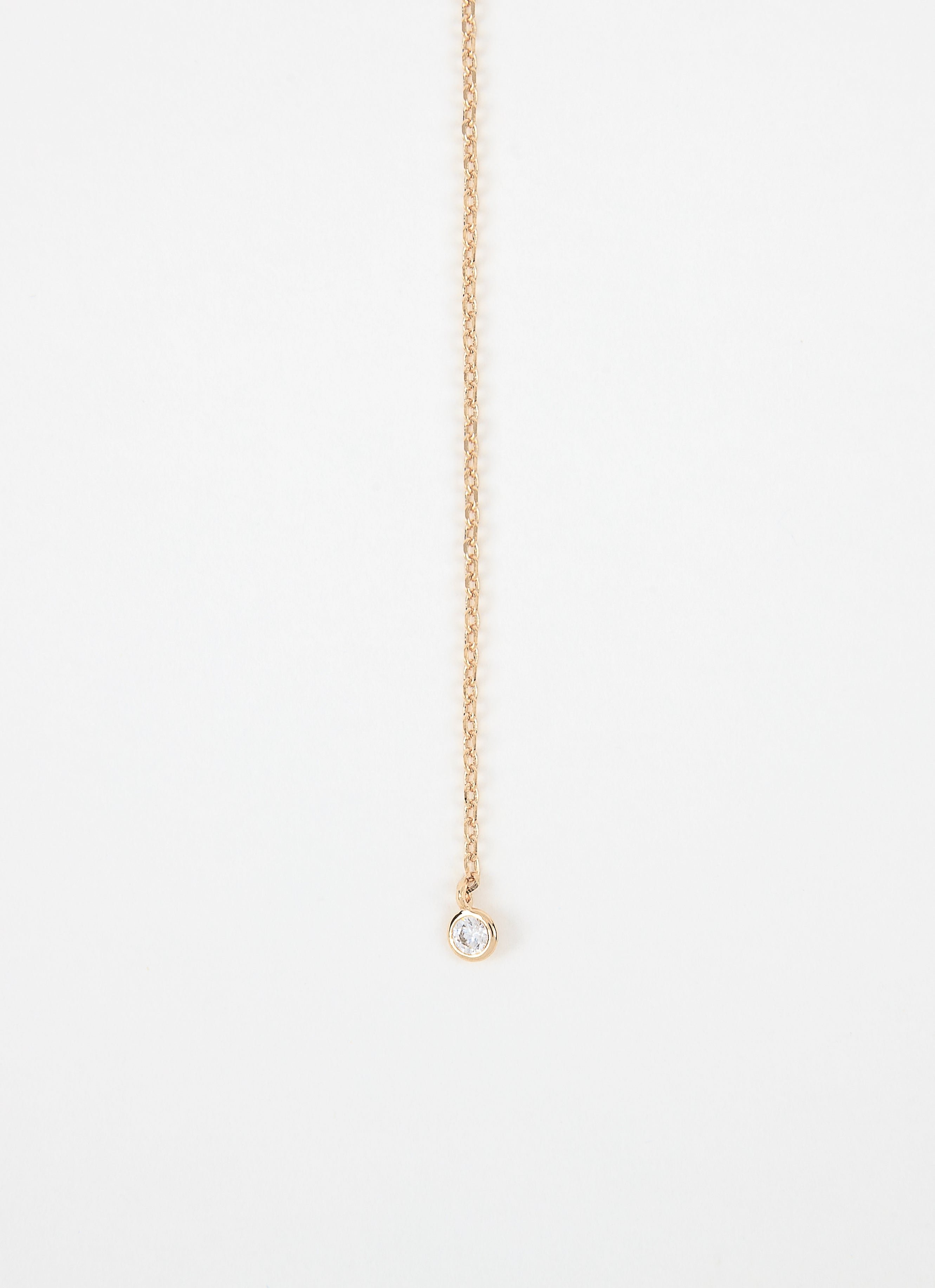 Collier pendant esmée plaqué or ANNA SOTTILOTTA Doré