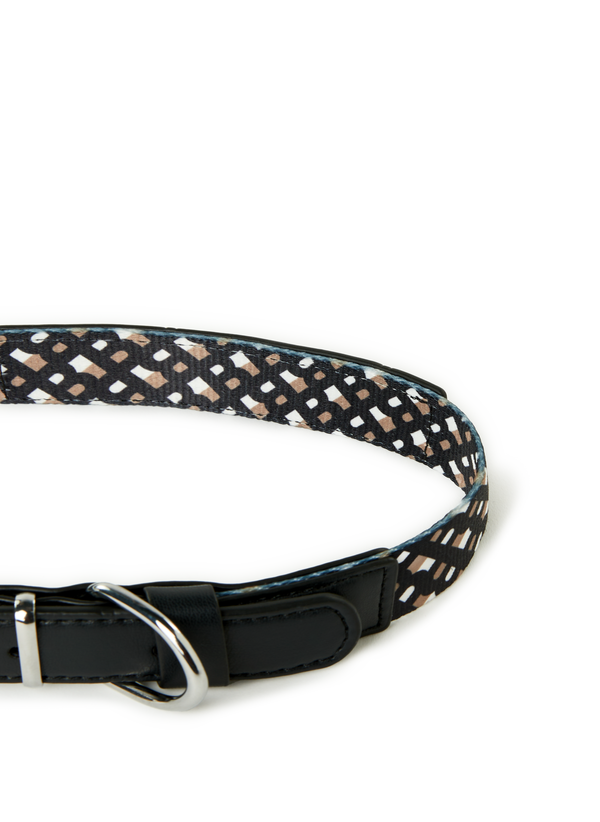 Collier pour chien à logo jacquard BOSS Multicolore