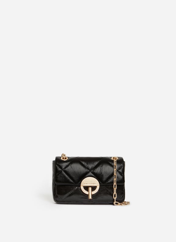 Petit sac moon en cuir mat Noir by VANESSA BRUNO VANESSA BRUNO Petit sac moon en cuir mat Noir