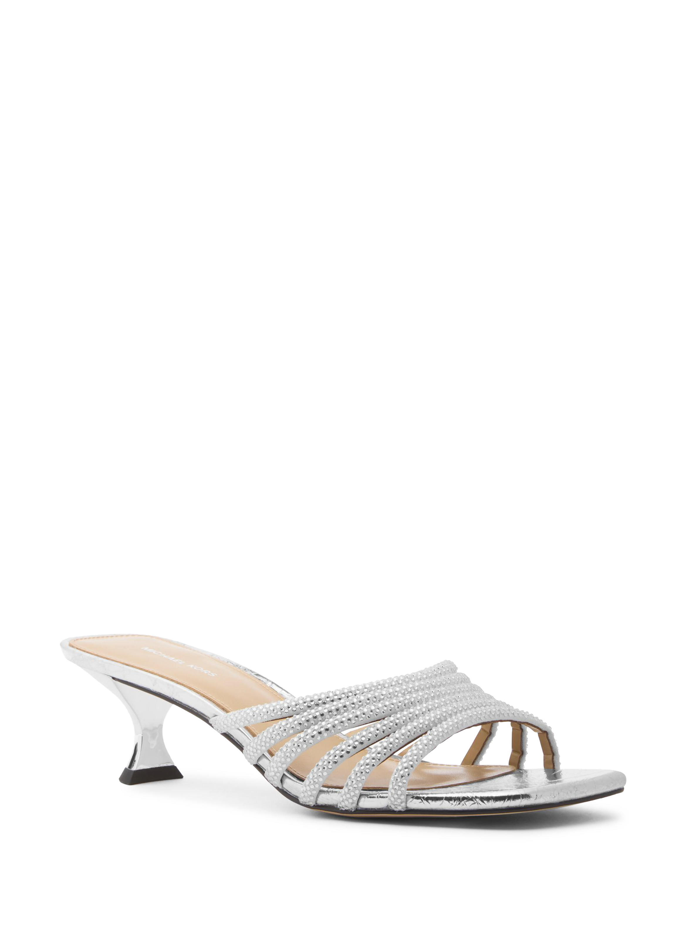 Sandales à petit talon  MICHAEL KORS Argent