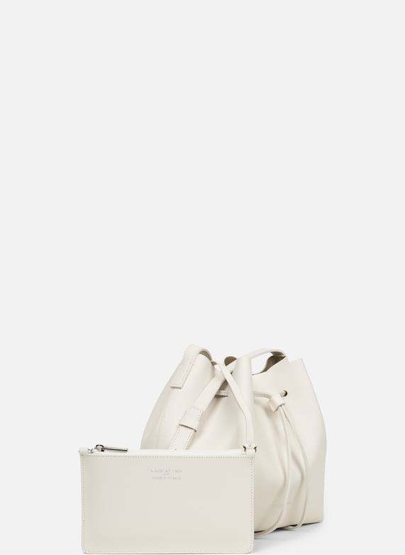 Grand sac bourse - pur & element city | Blanc by LANCASTER Grand sac bourse - pur & element city Blanc