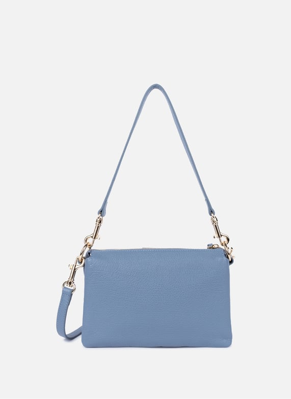 M clutch - Dune | Blue by LANCASTER M clutch - Dune Blue