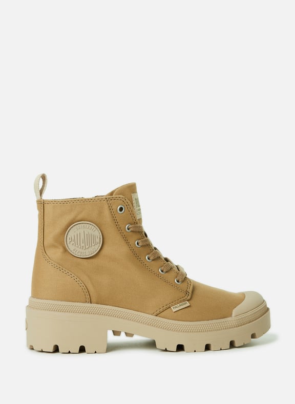 Boots unies en cuir PALLADIUM Boots unies en cuir PALLADIUM