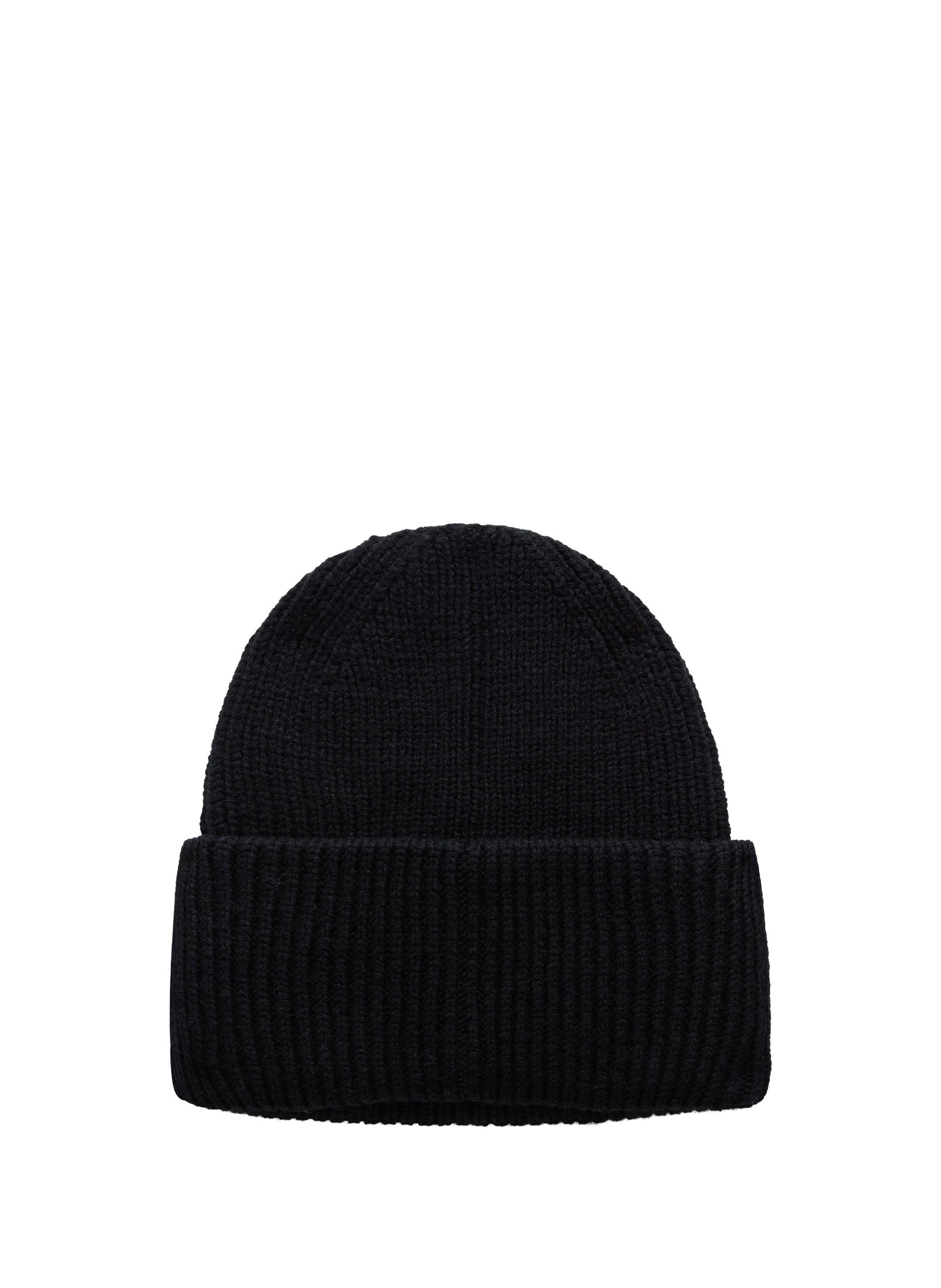Ribbed wool blend beanie NAPAPIJRI Black
