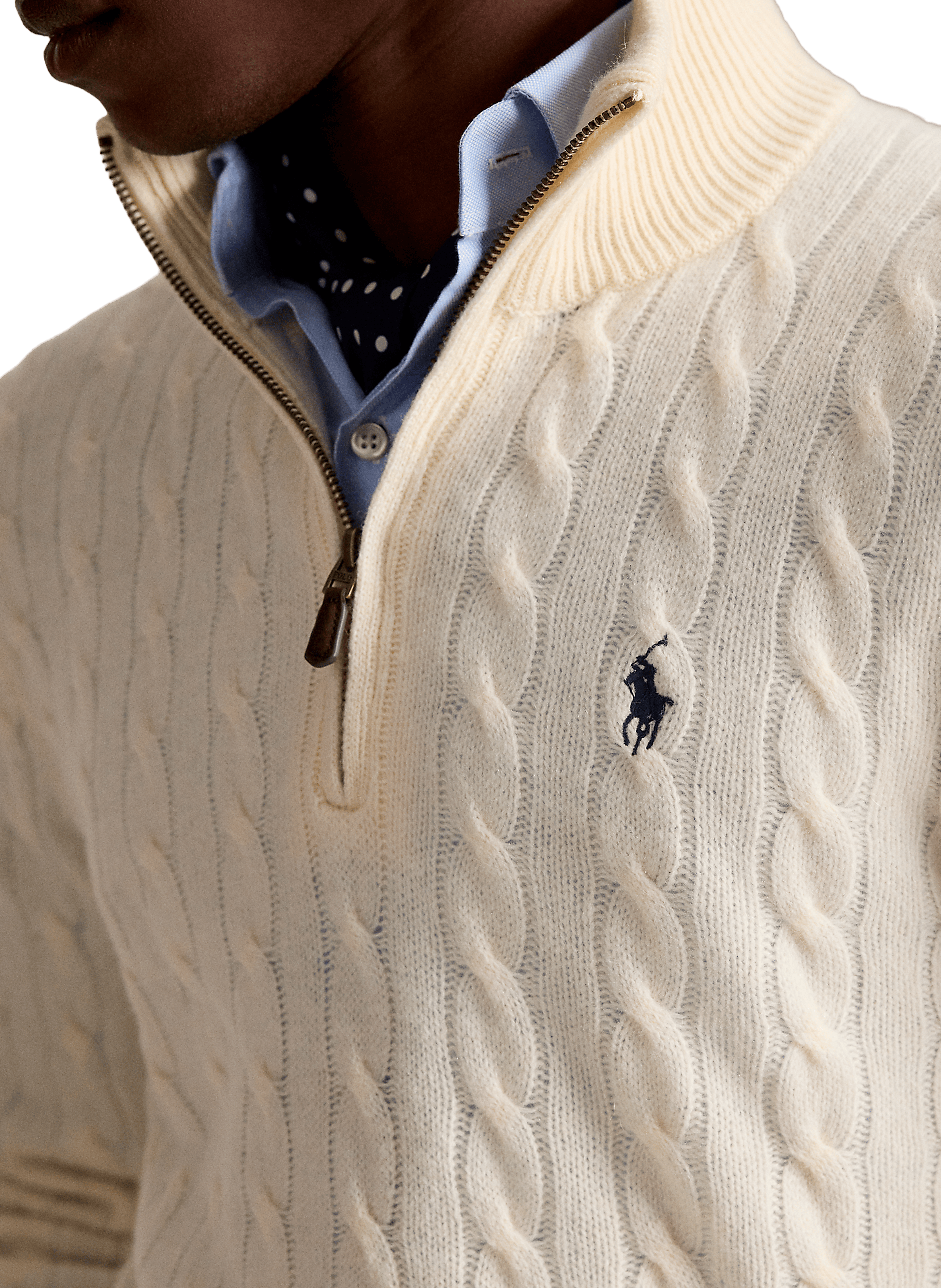 Pull en laine et cachemire POLO RALPH LAUREN Multicolore