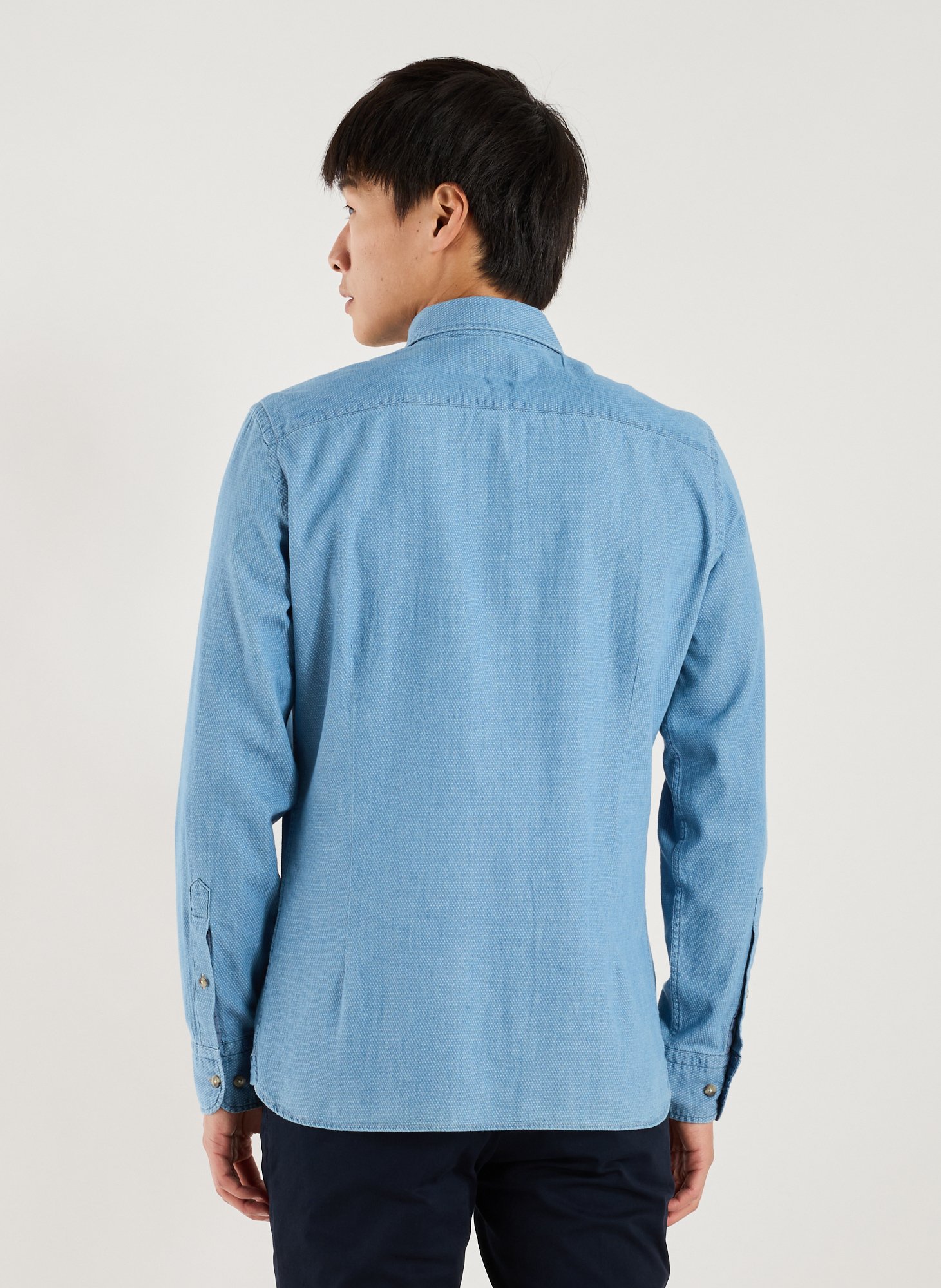 Chemise à motif  HACKETT Bleu