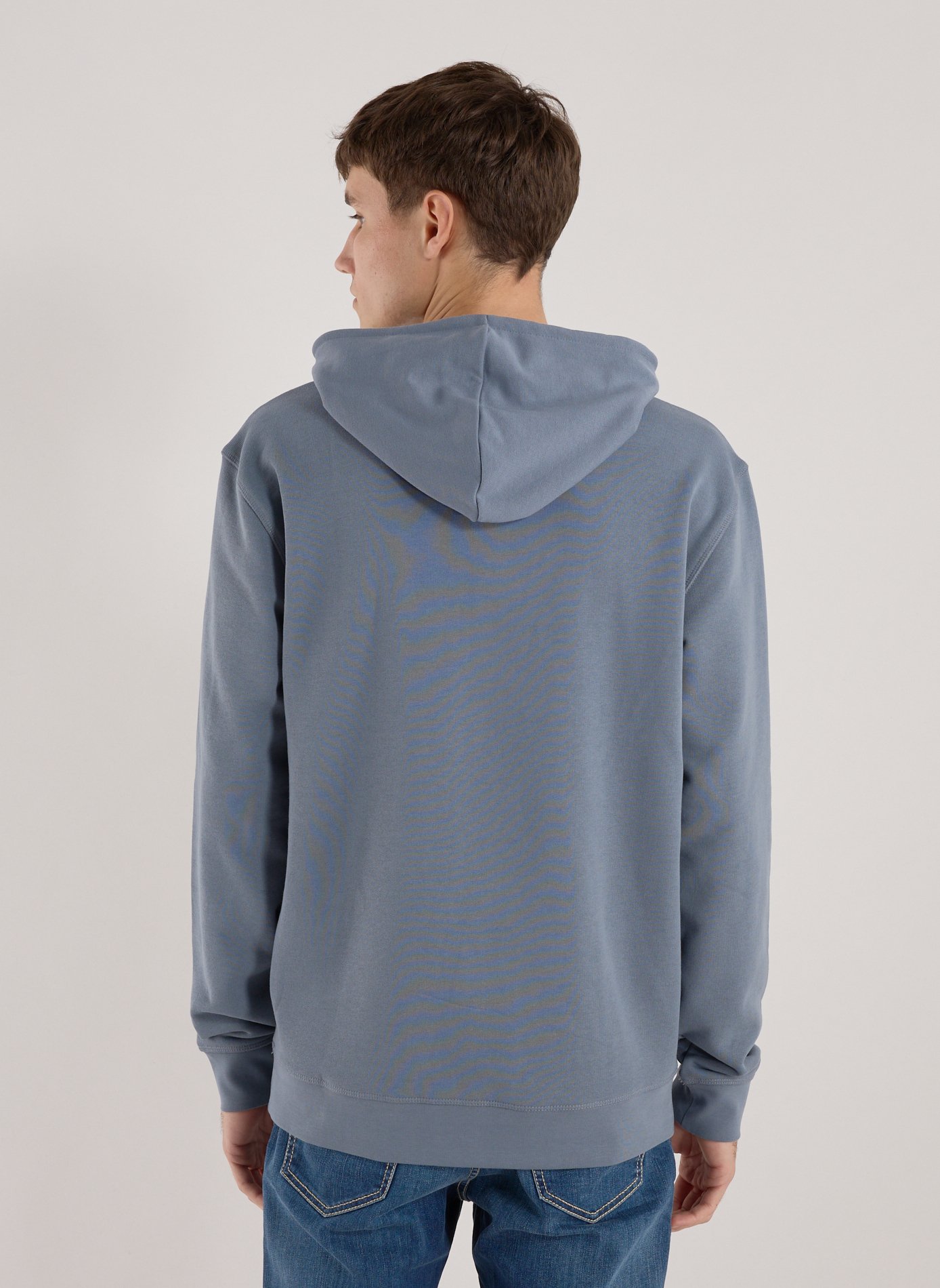 Cotton Blend Hoodie GUESS Grey
