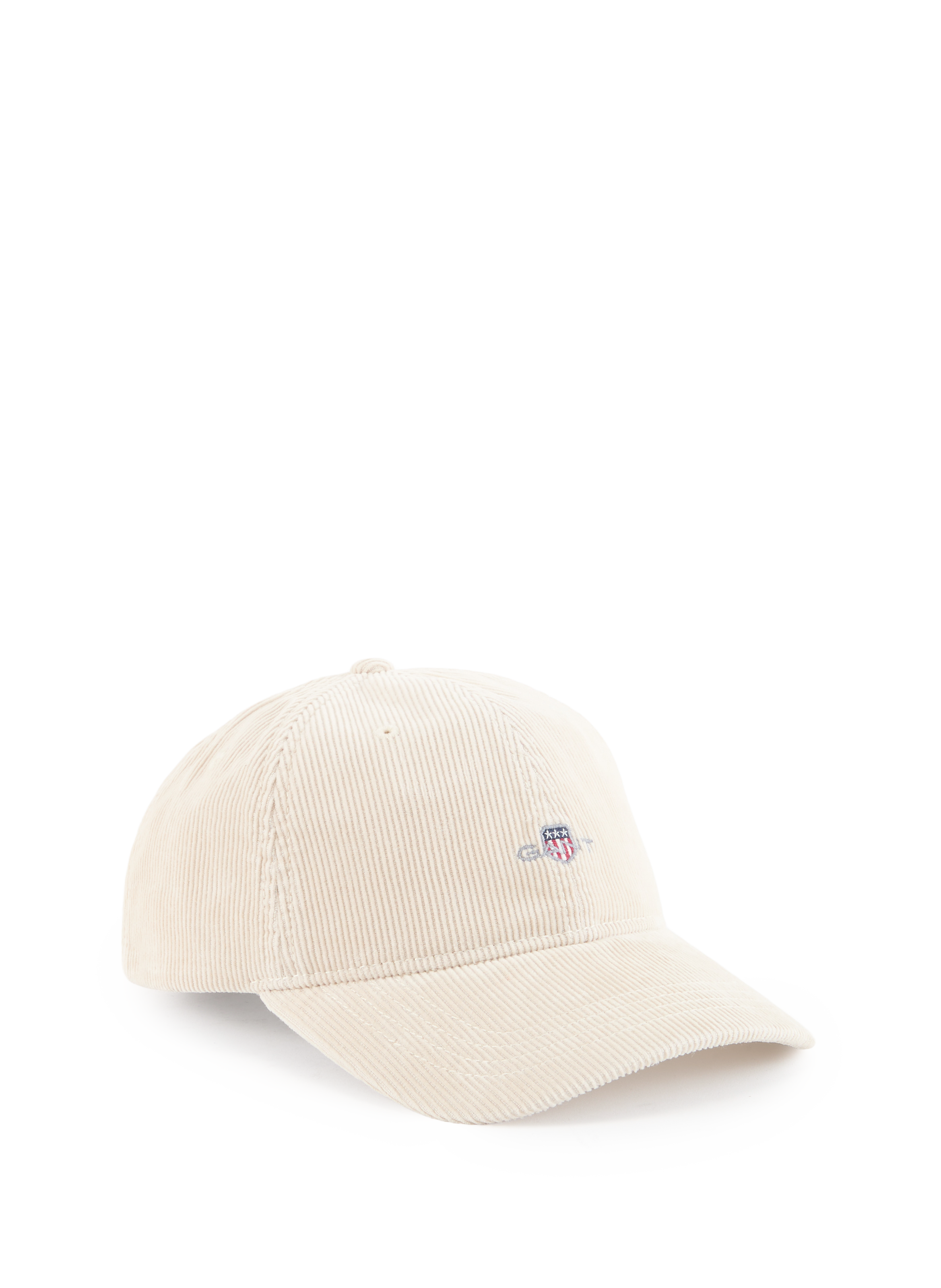 GANT Casquette en velours côtelé en coton Beige