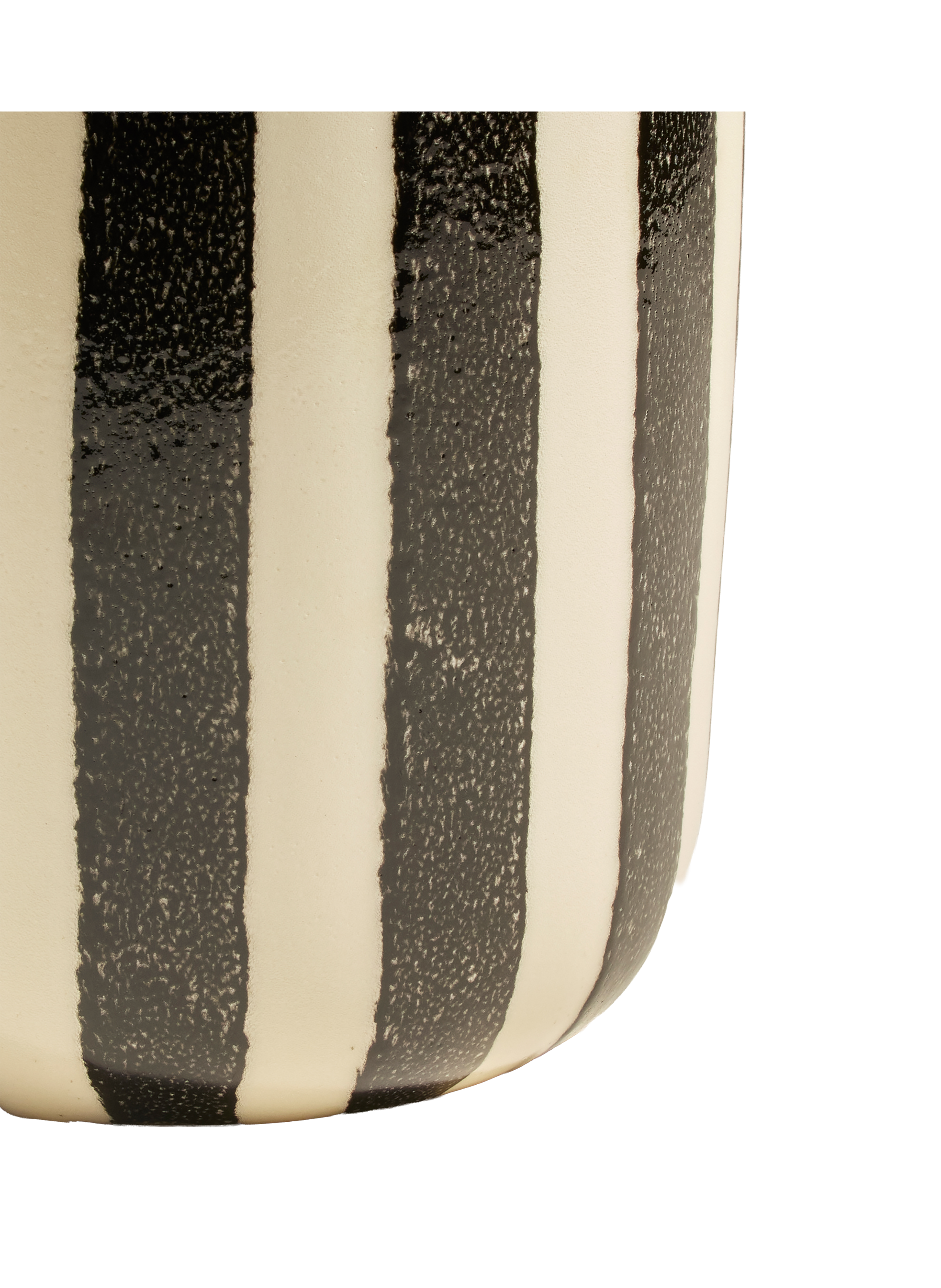 Grand vase décoratif riviera MAISON SARAH LAVOINE Noir