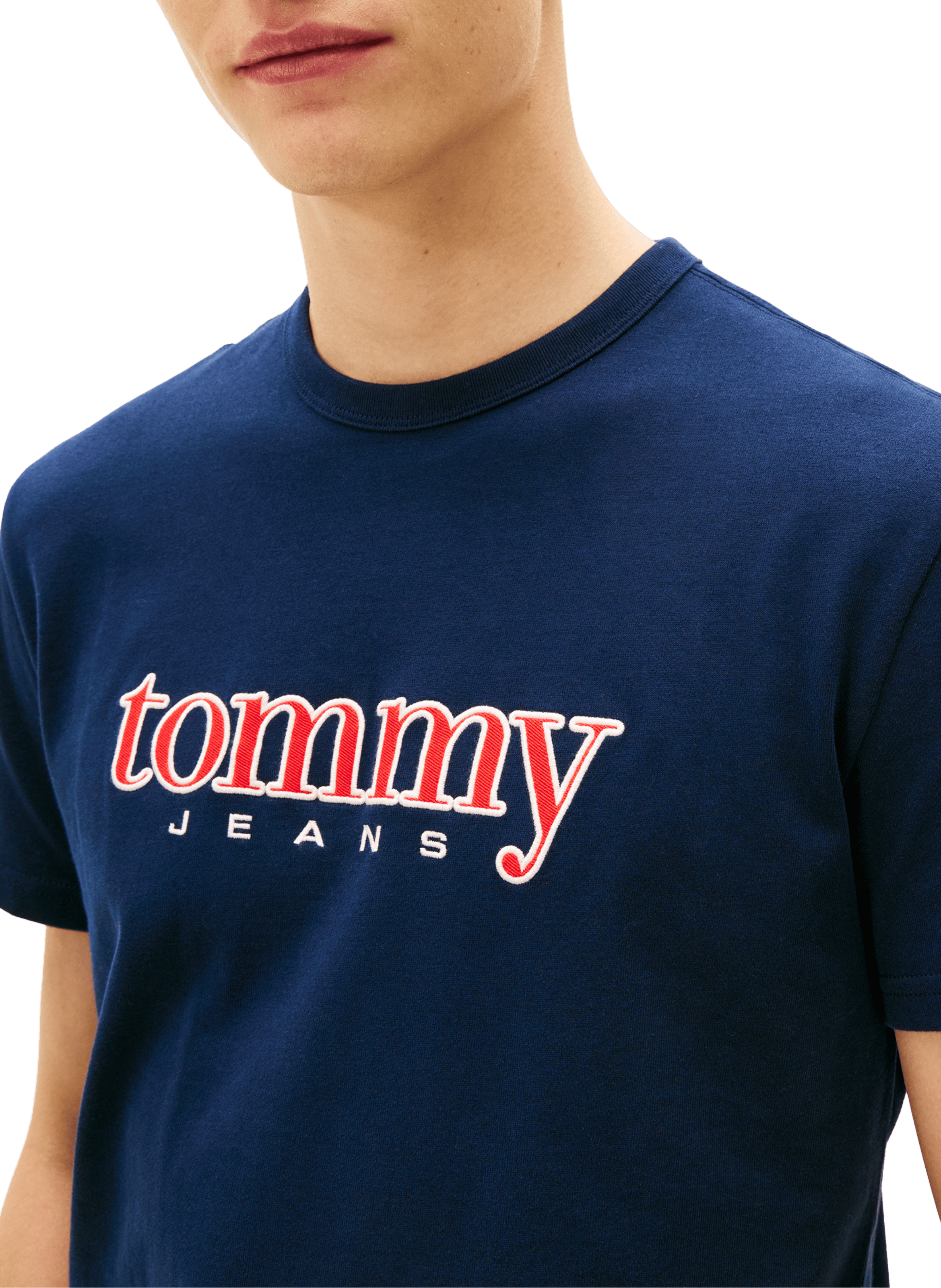 Short-sleeved T-shirt with logo TOMMY HILFIGER Blue