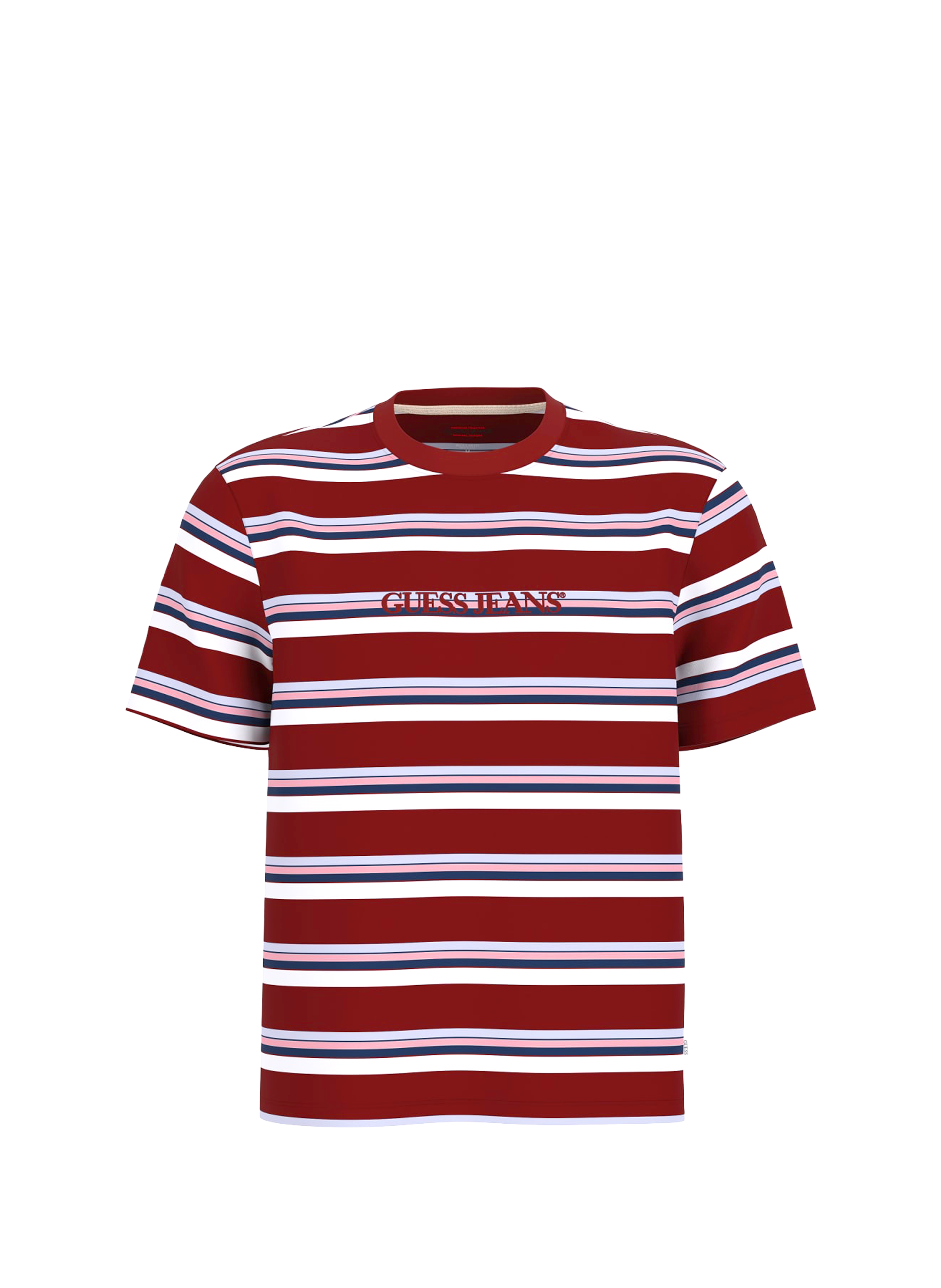 Striped T-shirt GUESS Red