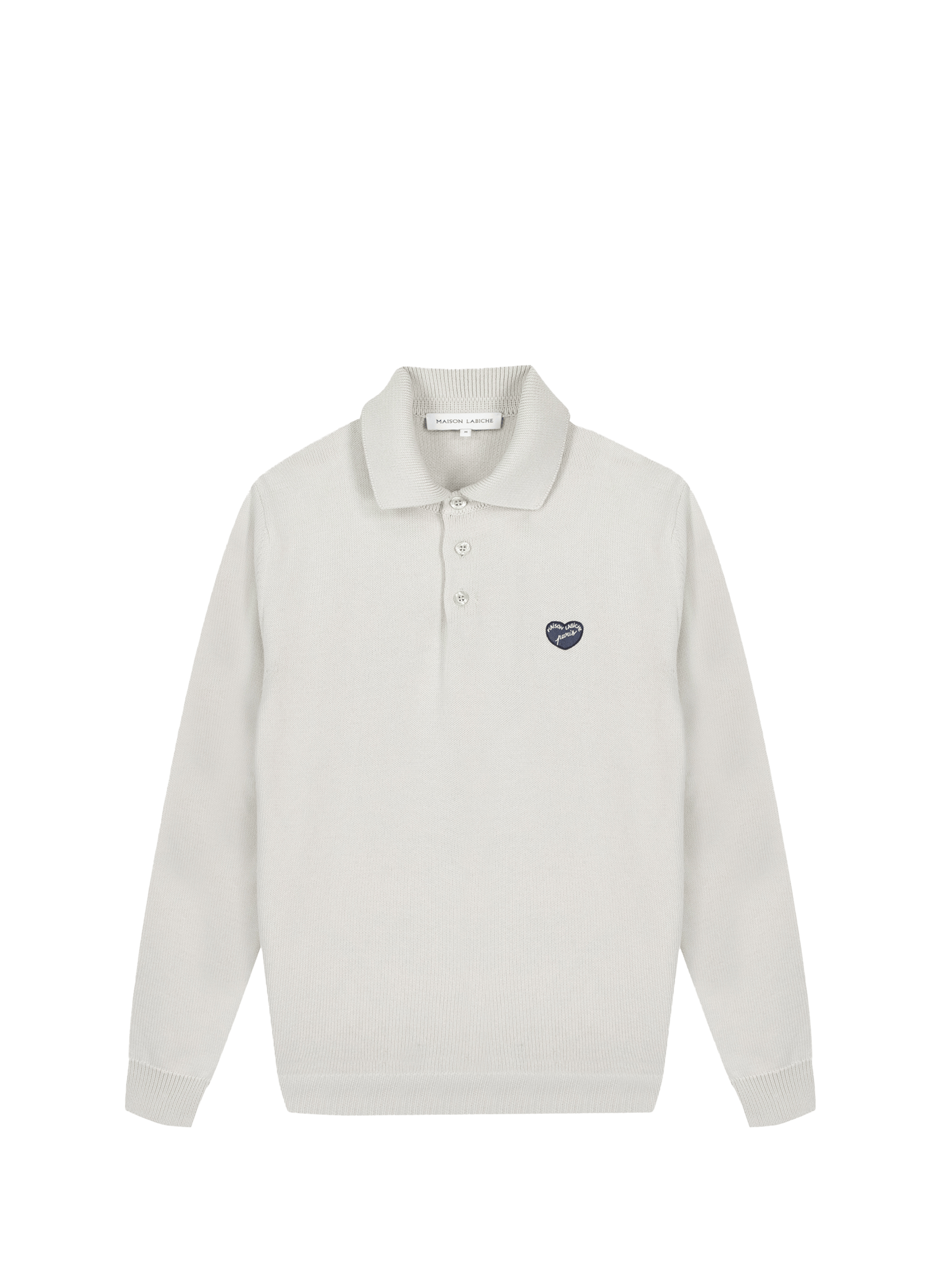Pull polo Guillaumin en coton MAISON LABICHE Beige