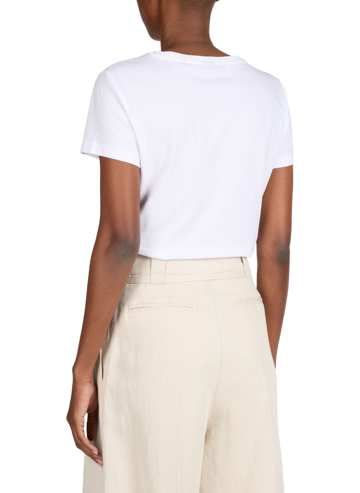 Classic Cotton T-Shirt BOSS White