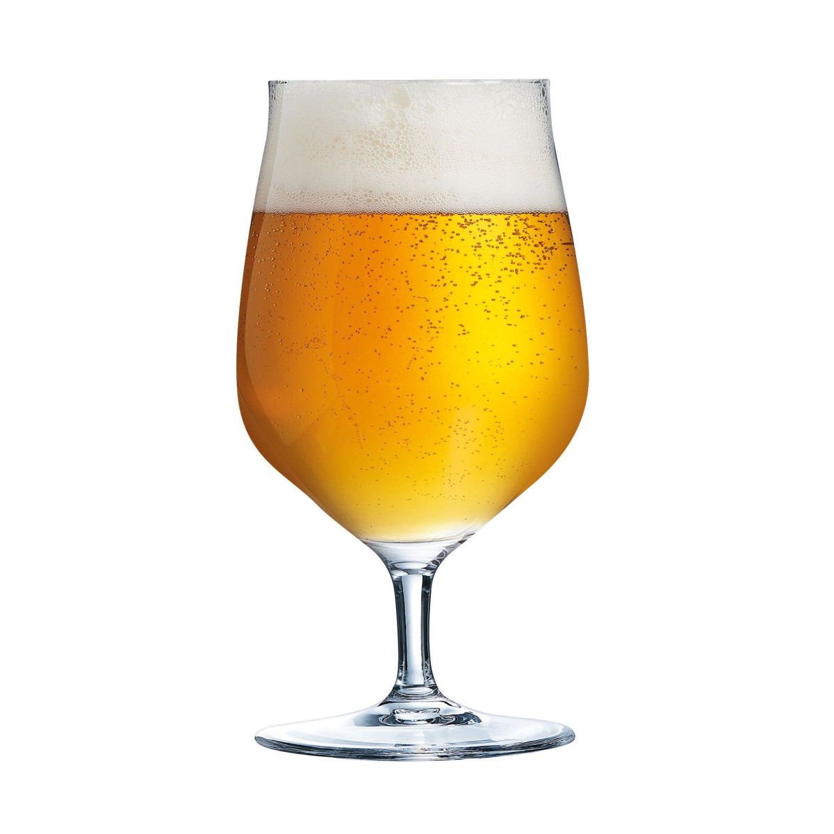 Séquence - 6 verres à pied bière 37cl CHEF & SOMMELIER Transparent