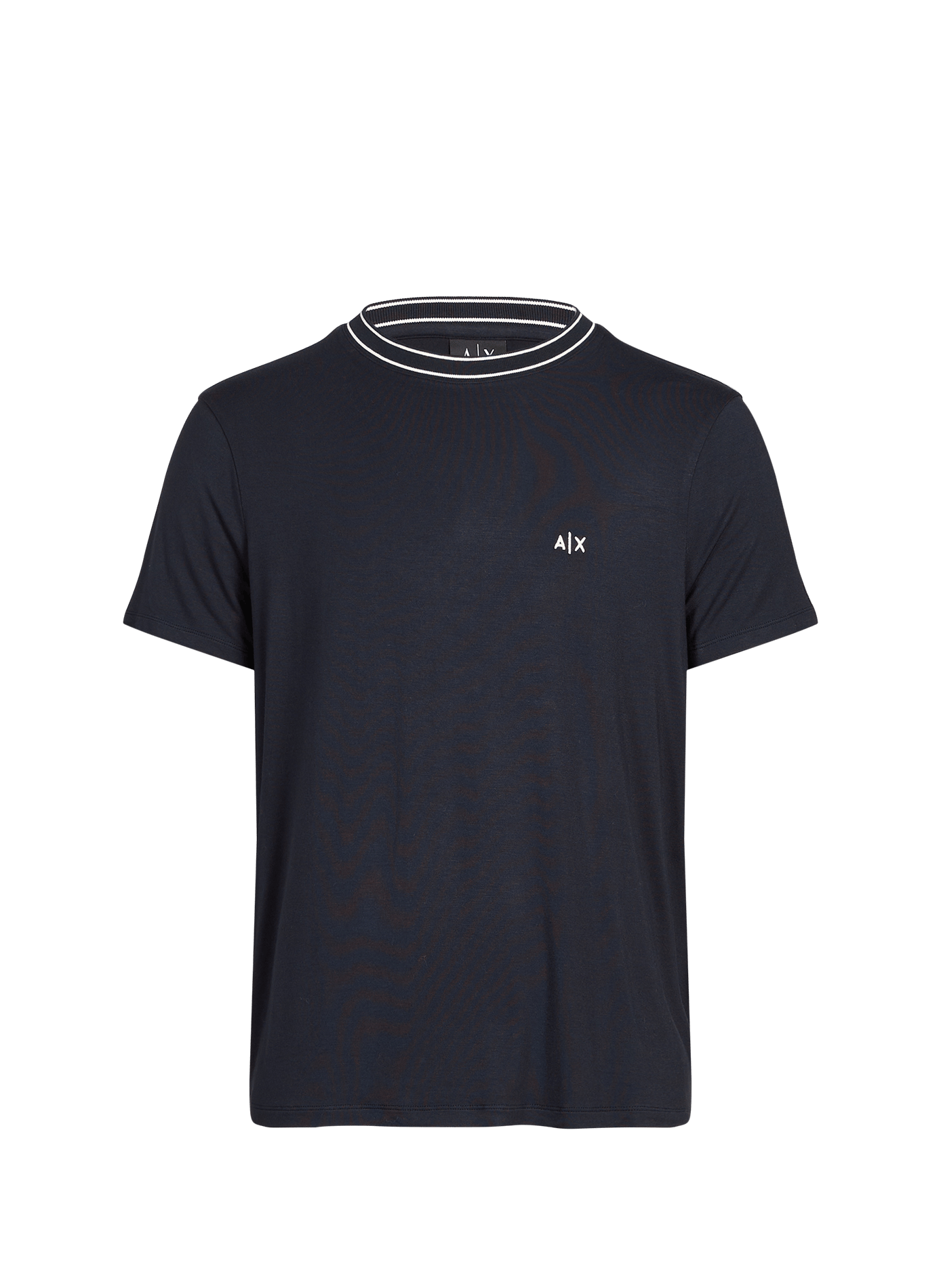 Maglietta con logo a girocollo ARMANI EXCHANGE Blu