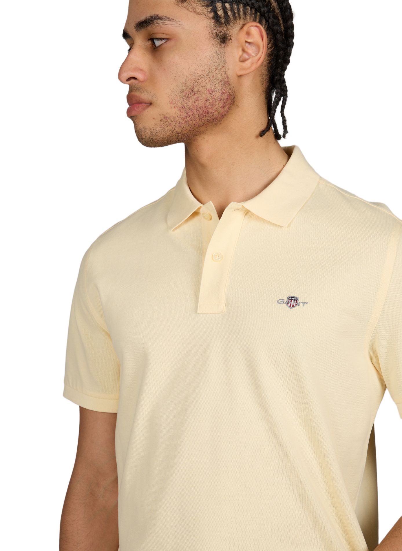  Cotton polo shirt  GANT Yellow