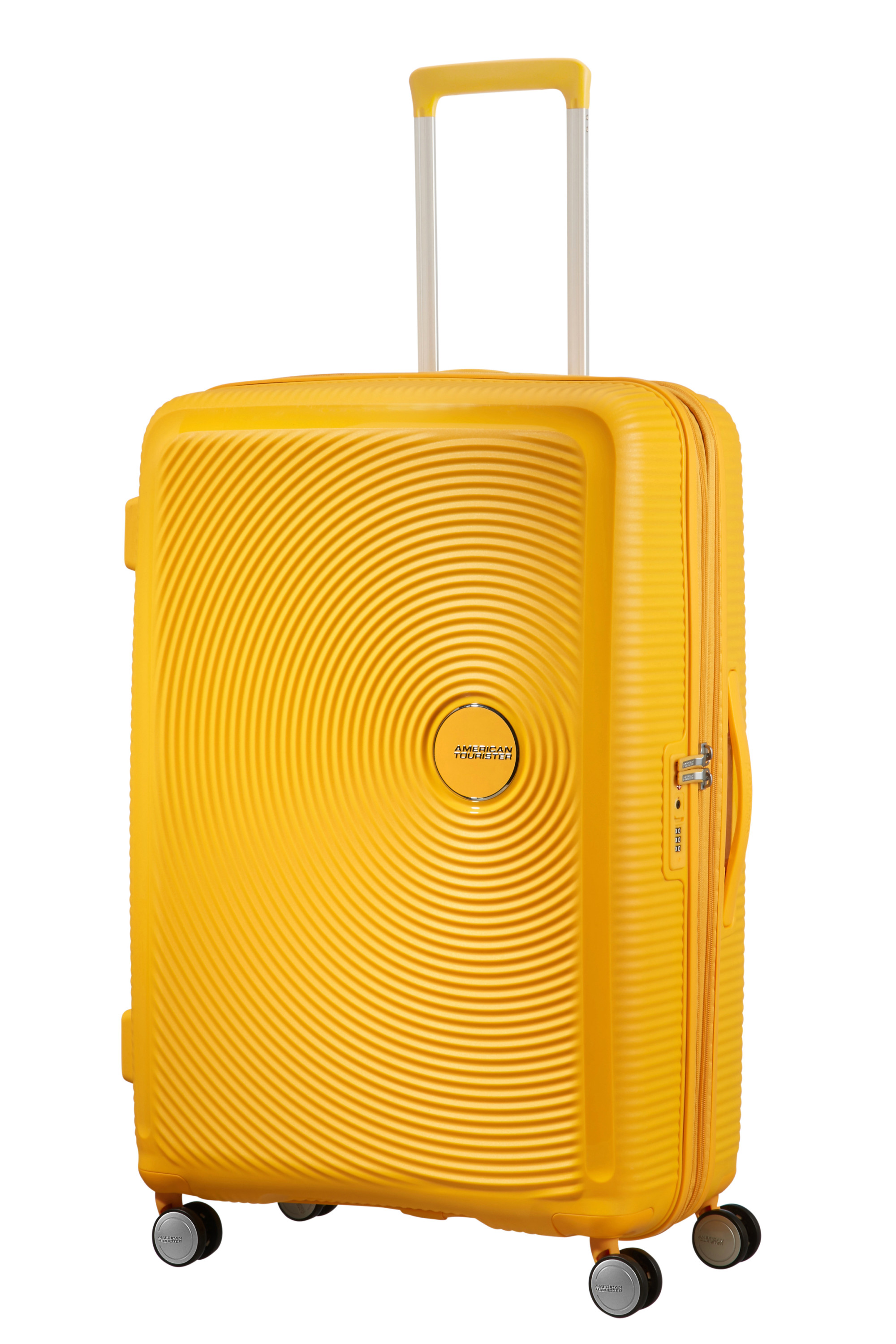 Soundbox valise 4 roues taille l AMERICAN TOURISTER Jaune