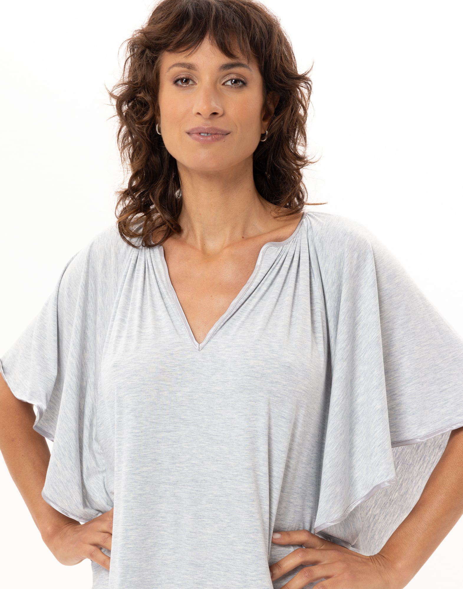 Robe en modal nina 240 LE CHAT Bleu