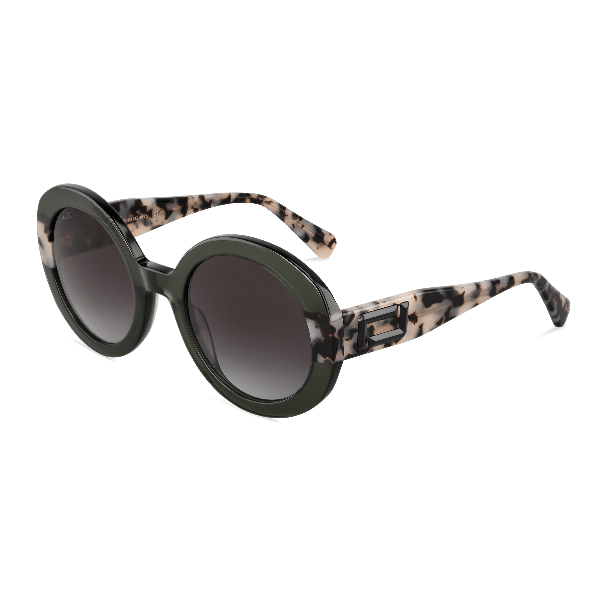 Lunettes de soleil rosie de lancel en acétate LANCEL Marron