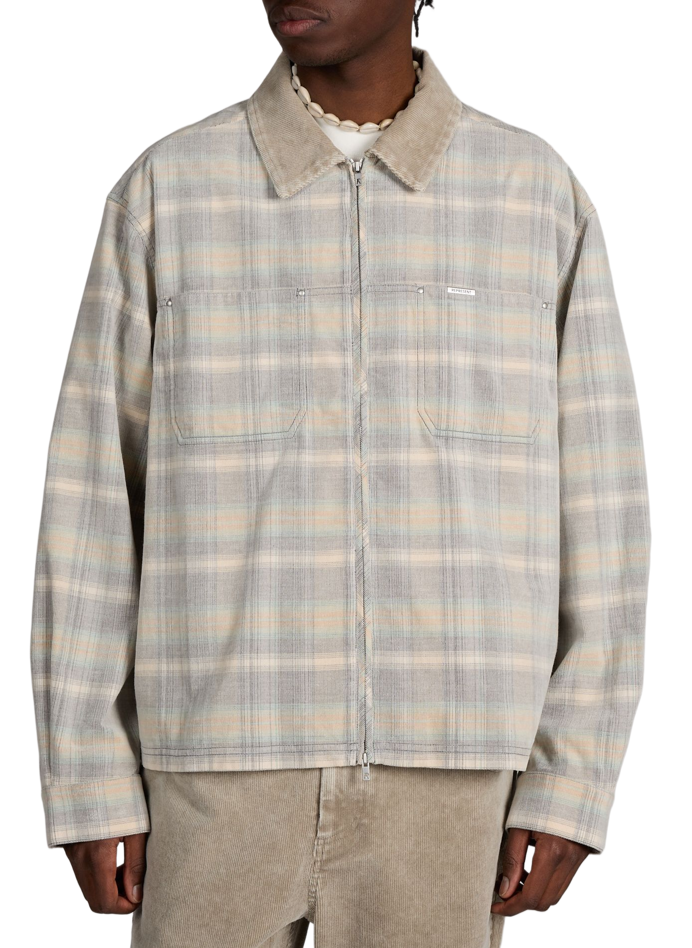 Surchemise en coton REPRESENT Bleu