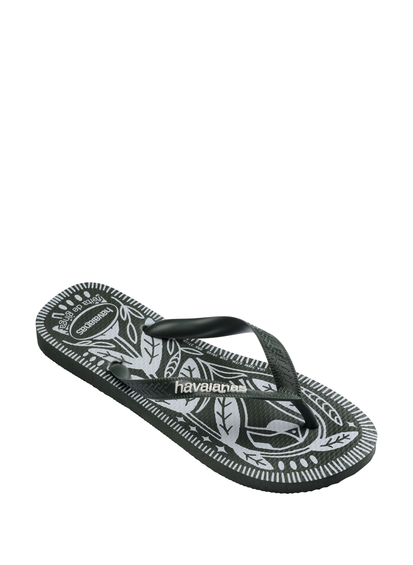 Tongs imprimées Chinelo  HAVAIANAS Caqui