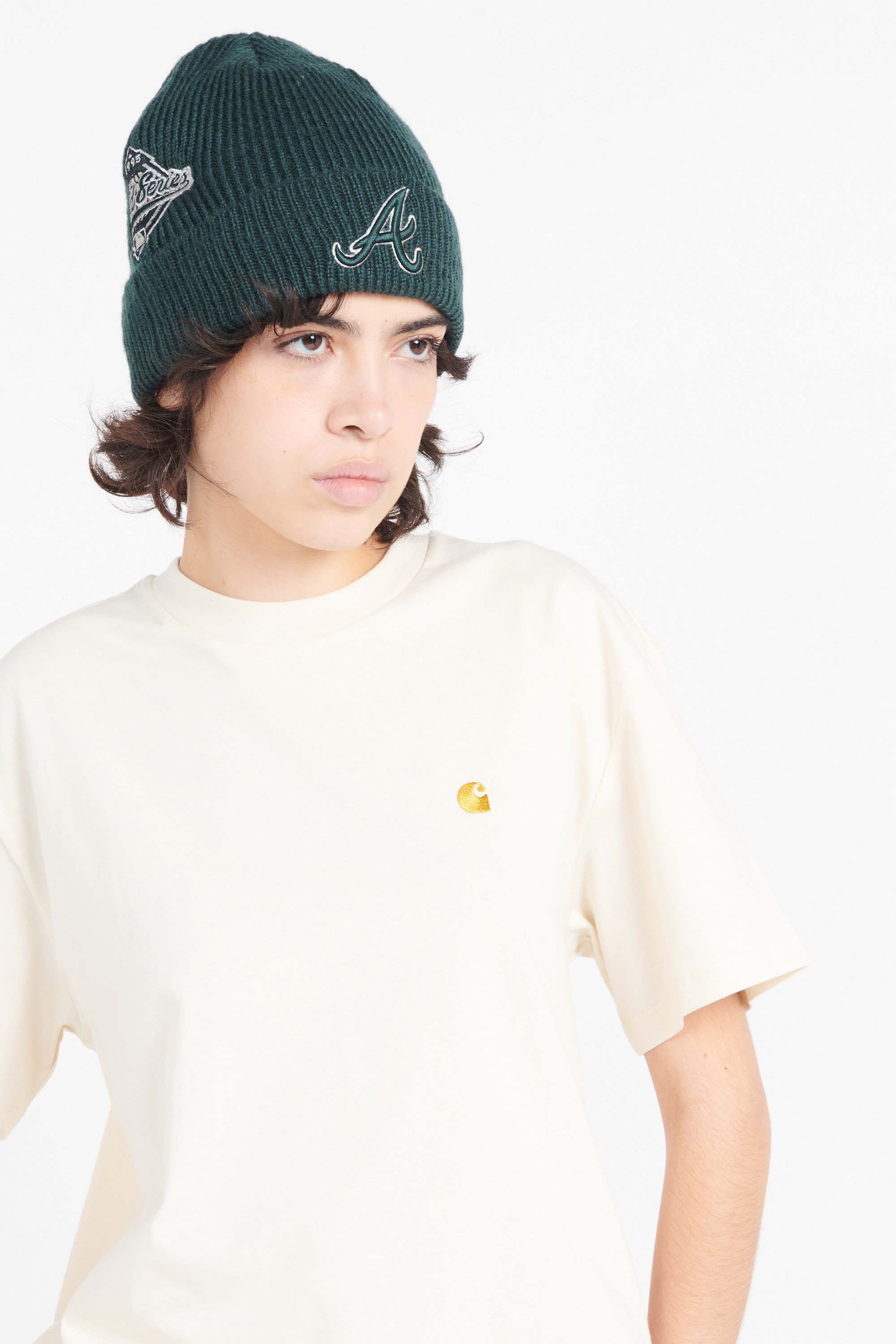 T-shirt w' s/s chase t-shirt CARHARTT WIP Beige