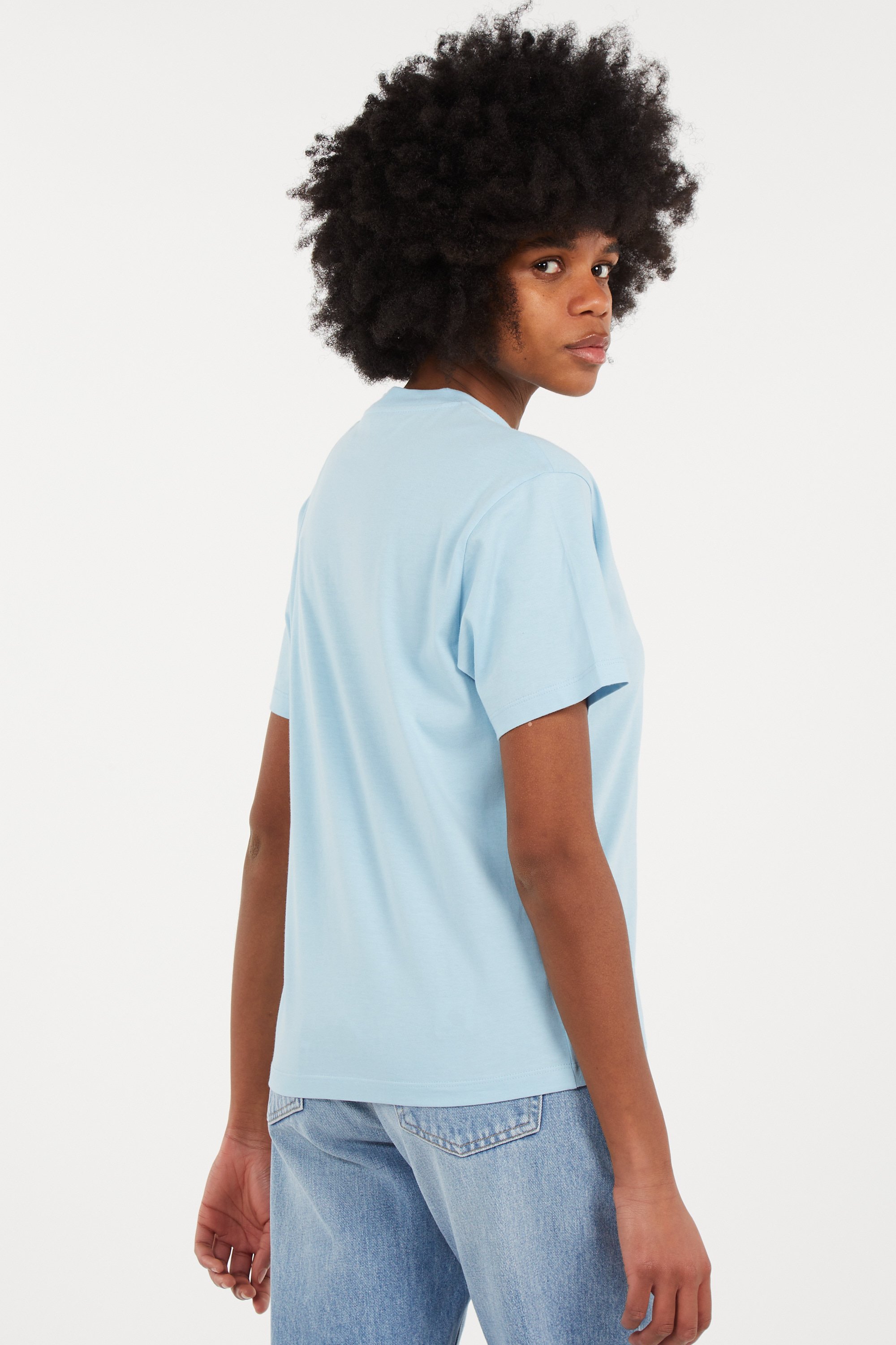 T-shirt w' s/s pocket t-shirt CARHARTT WIP Bleu