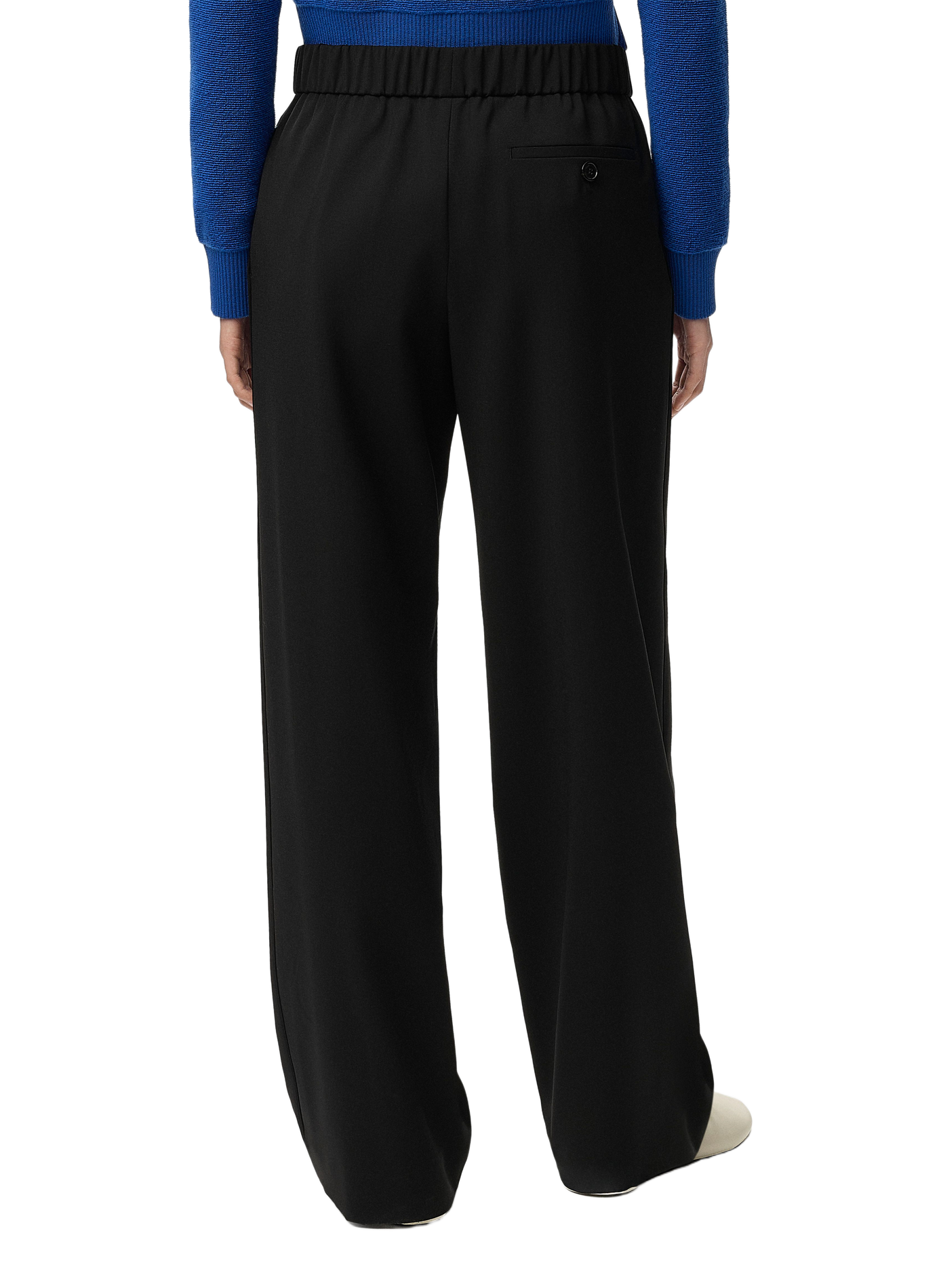 Elastische Wollhose LOEWE Schwarz