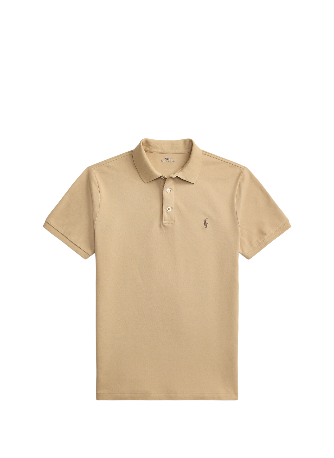 Polo shirt with logo POLO RALPH LAUREN Beige