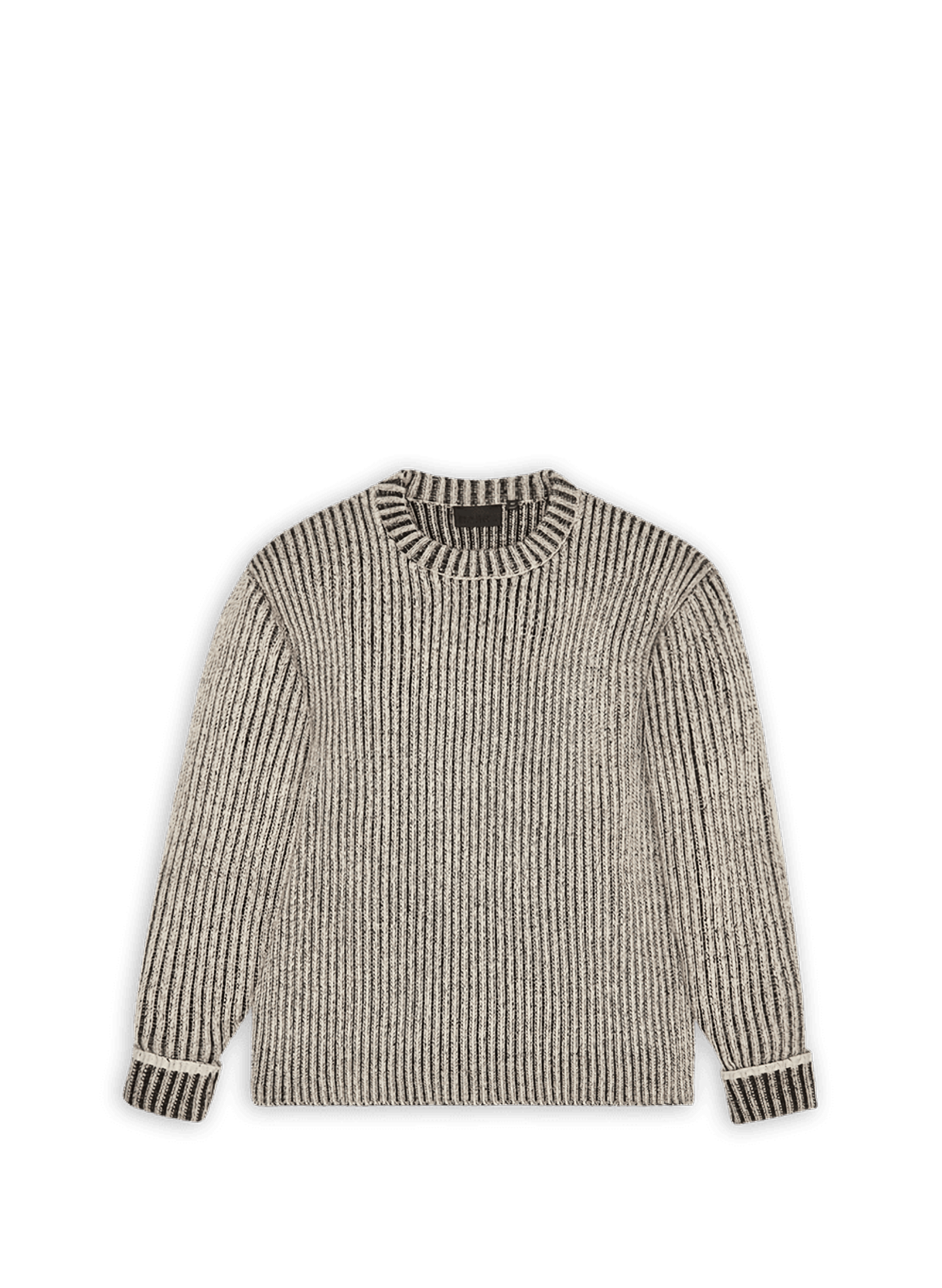 Pull col rond RAINS Gris