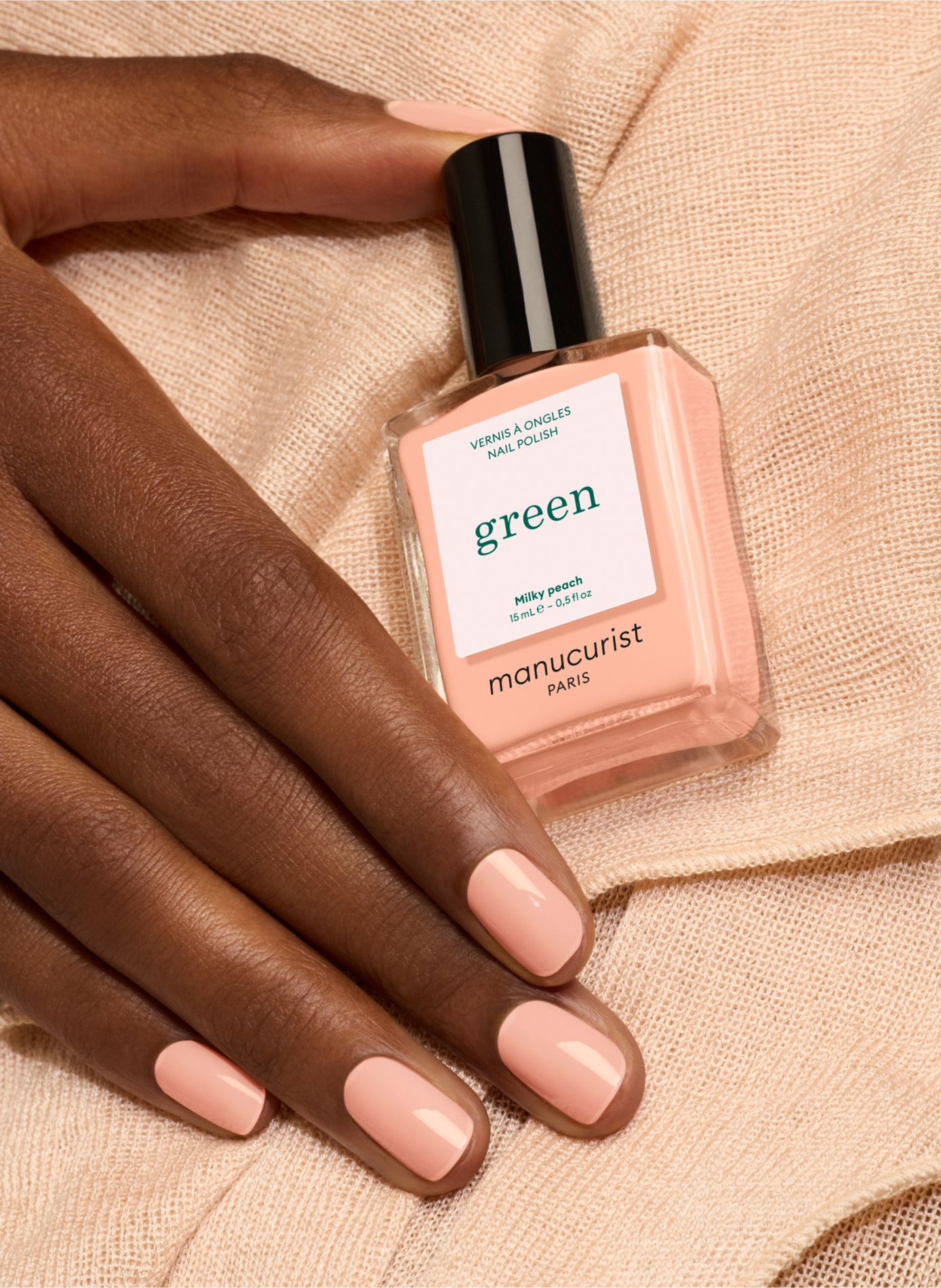 Green - Milky Peach MANUCURIST Pêche laiteux