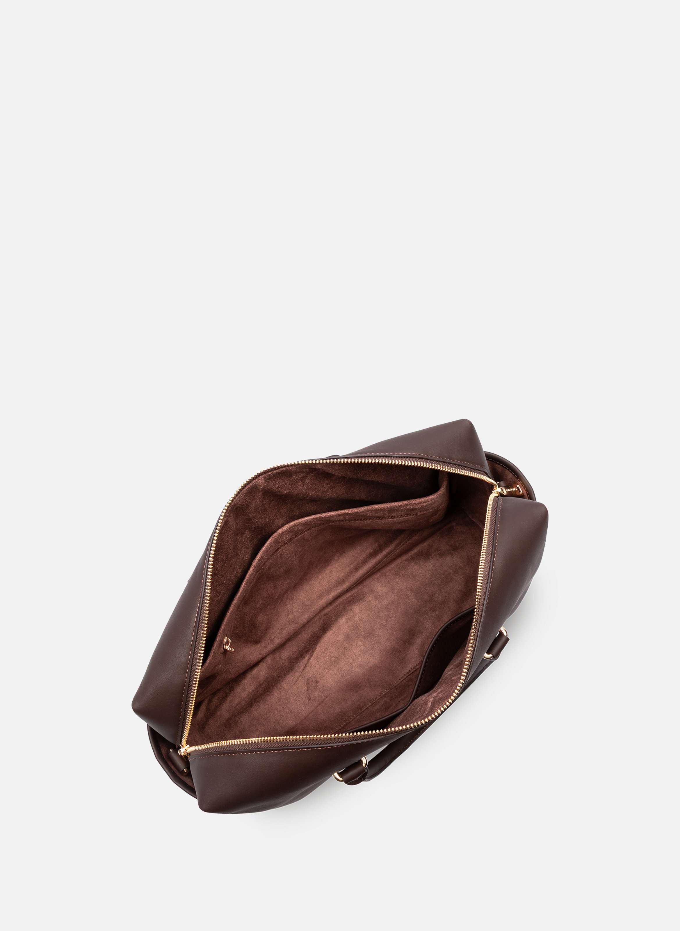 Grote handtas - donna kubus LANCASTER Bruin
