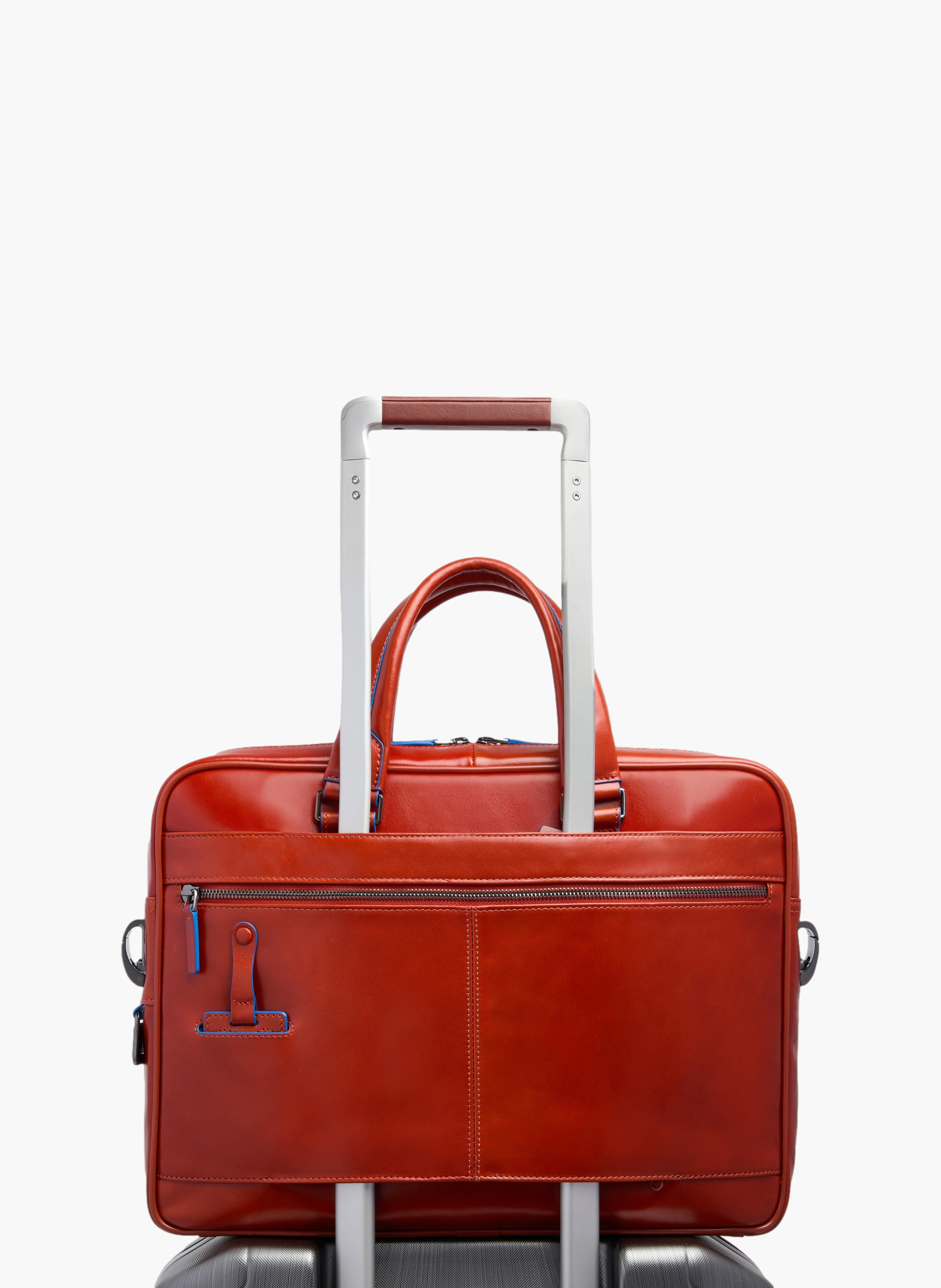 15" laptop tas op maat gemaakt PIQUADRO Bruin