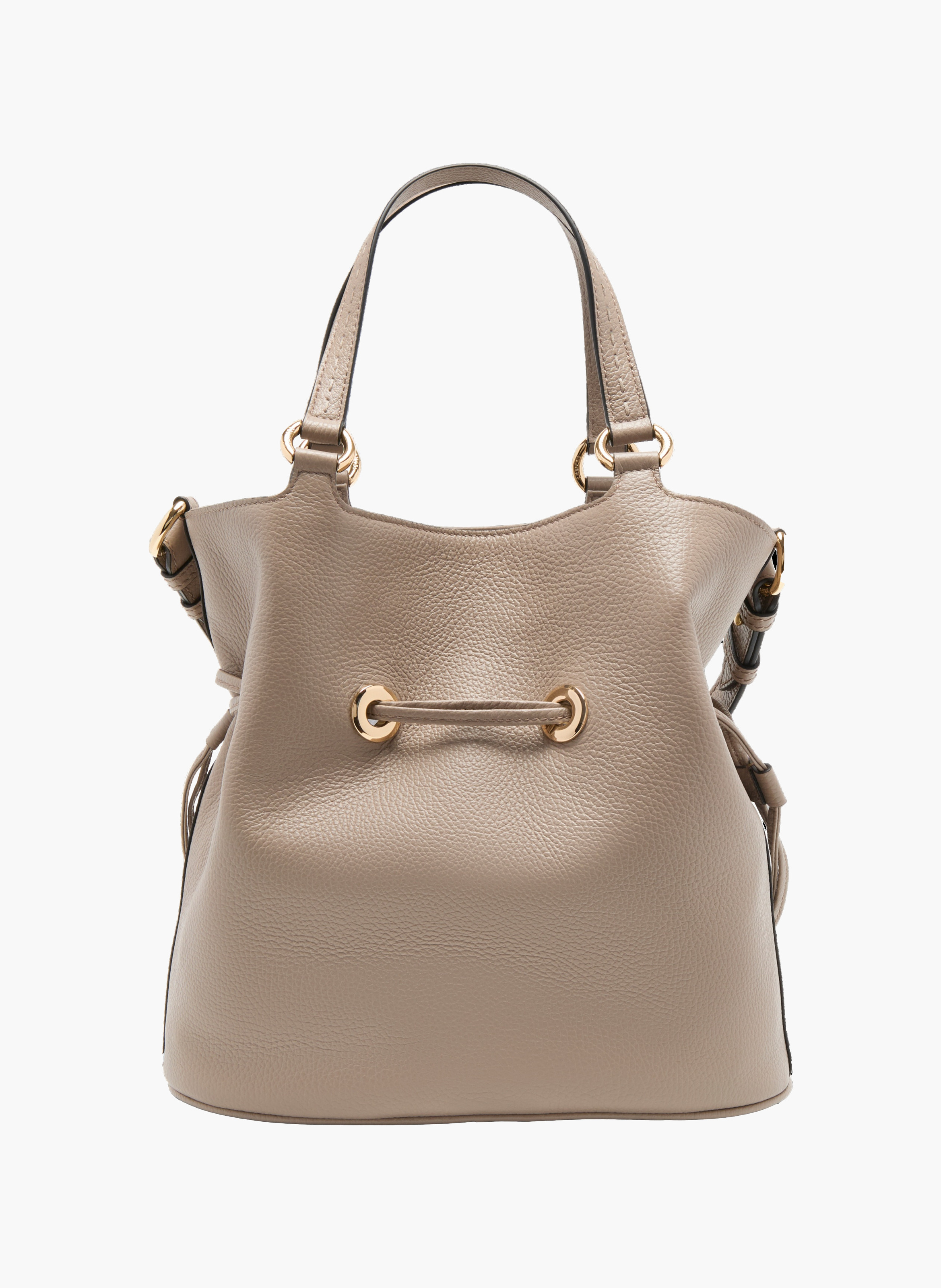 Sac seau premier flirt de lancel en cuir de vachette graine LANCEL Gris