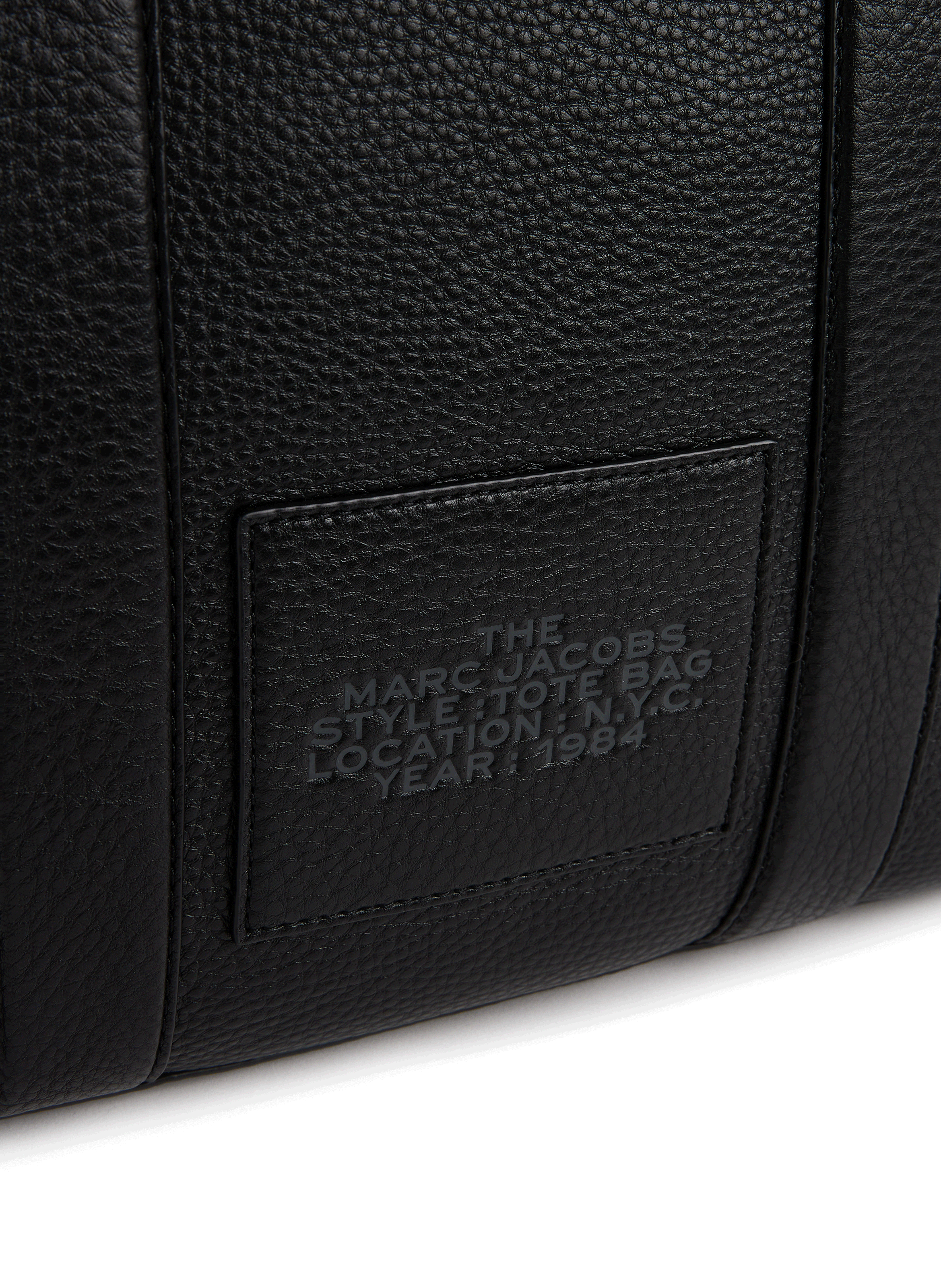 Sac à main en cuir MARC JACOBS Noir