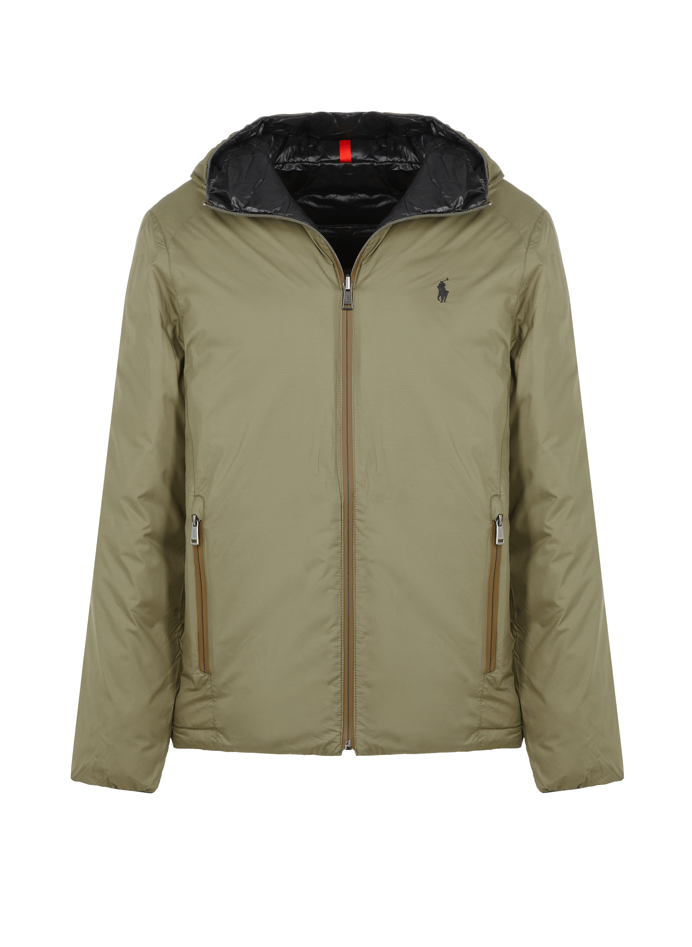 Veste à capuche en polyester recyclé mélangé