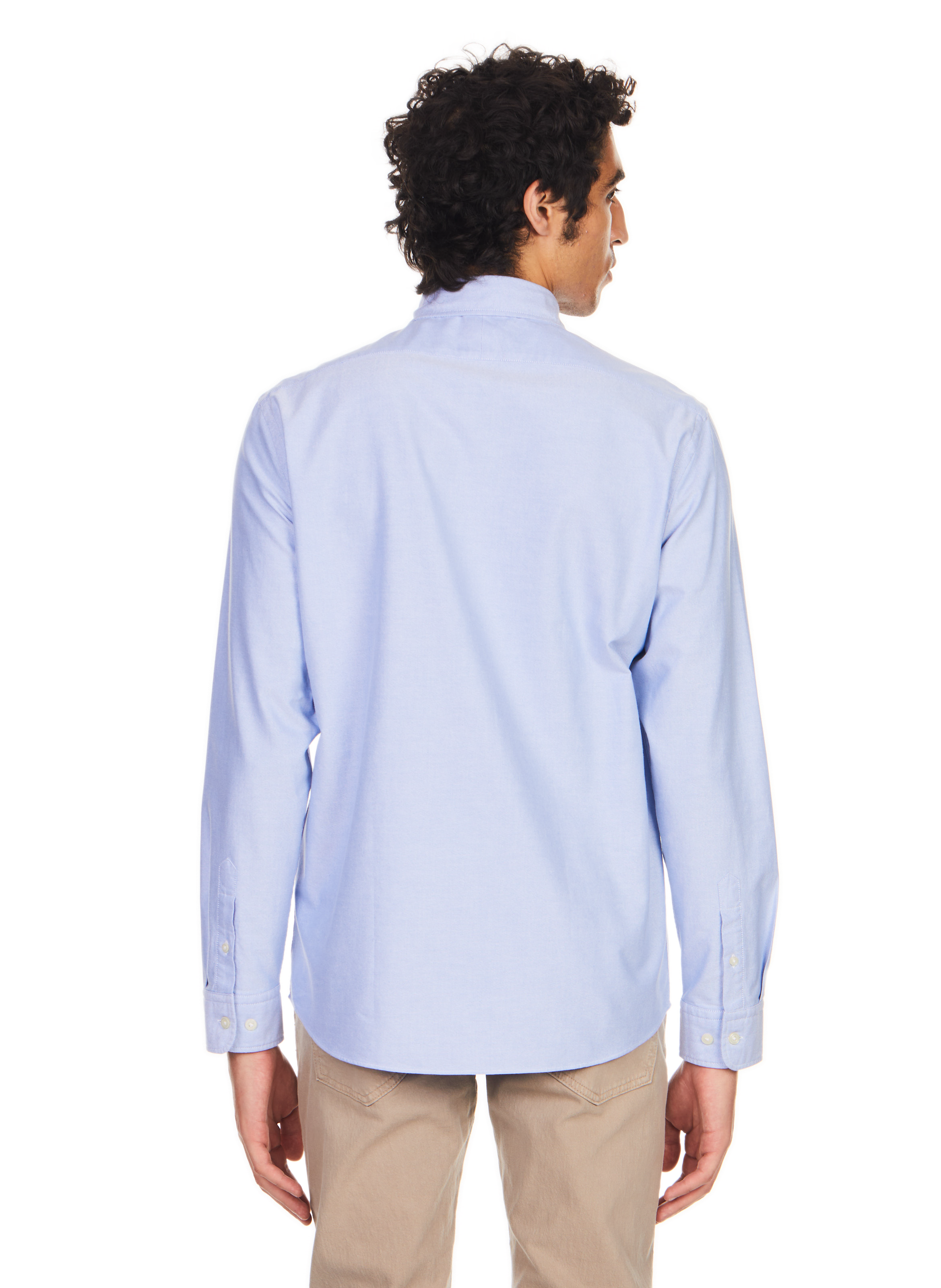 Long-sleeve cotton Shirt  SELECTED Blue