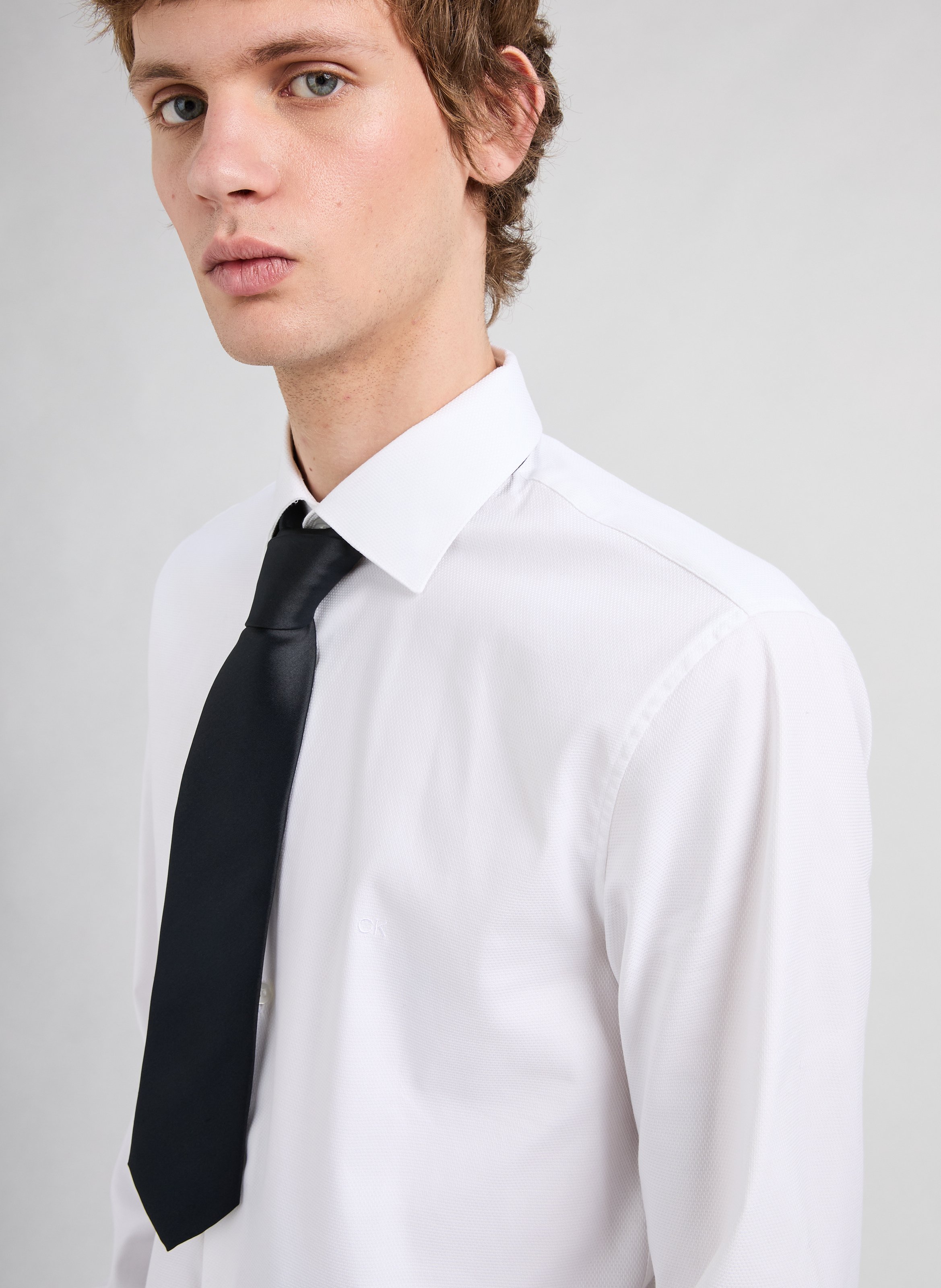 Silk tie CALVIN KLEIN Black
