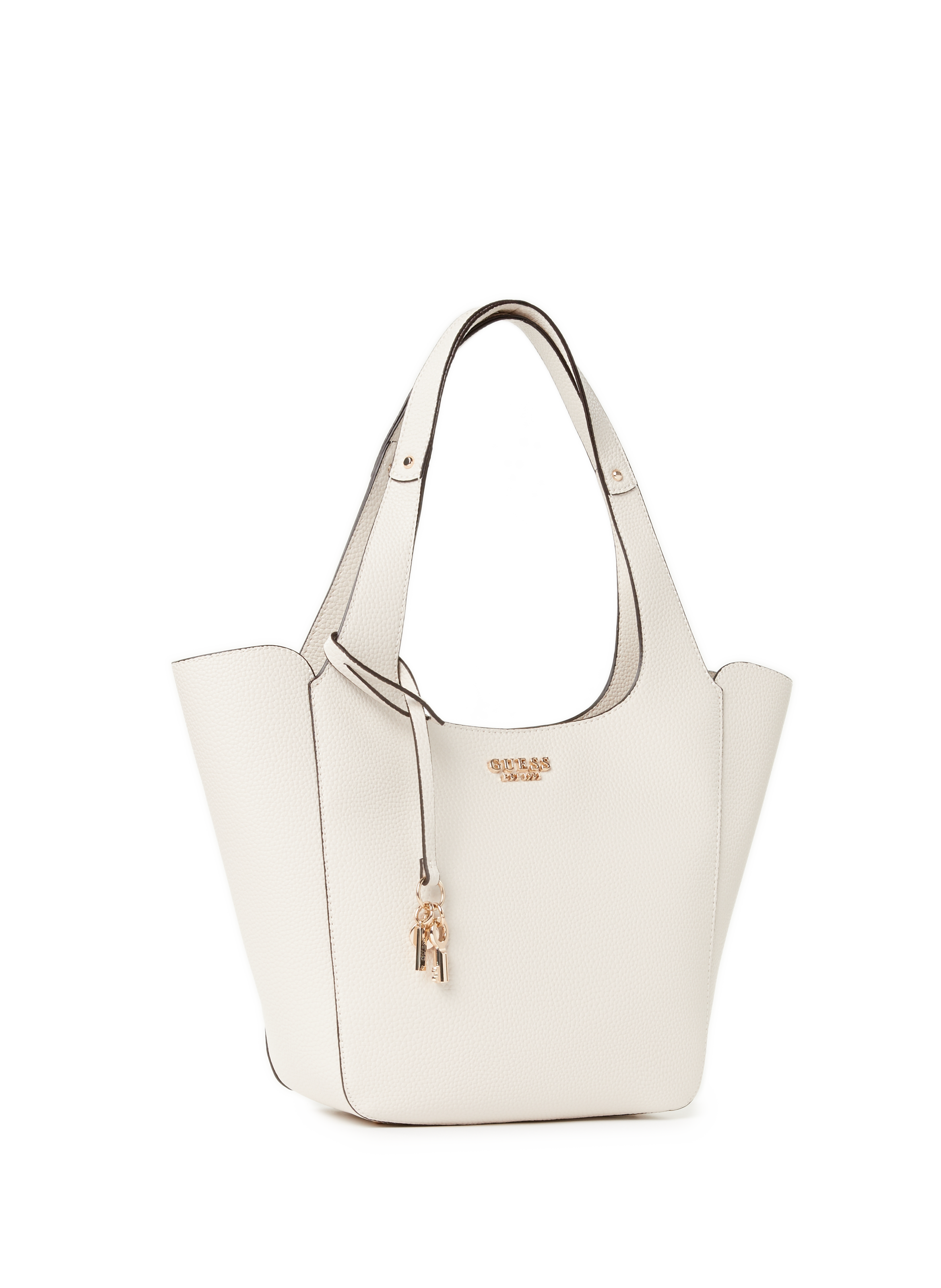 Large handbag Helina GUESS Beige