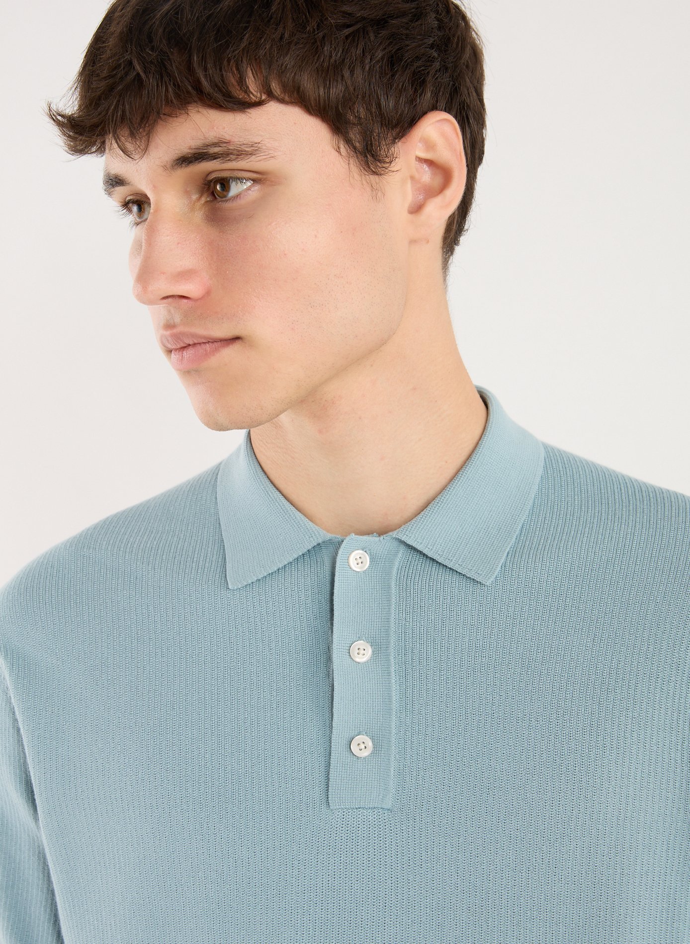 Polo en coton HACKETT Bleu