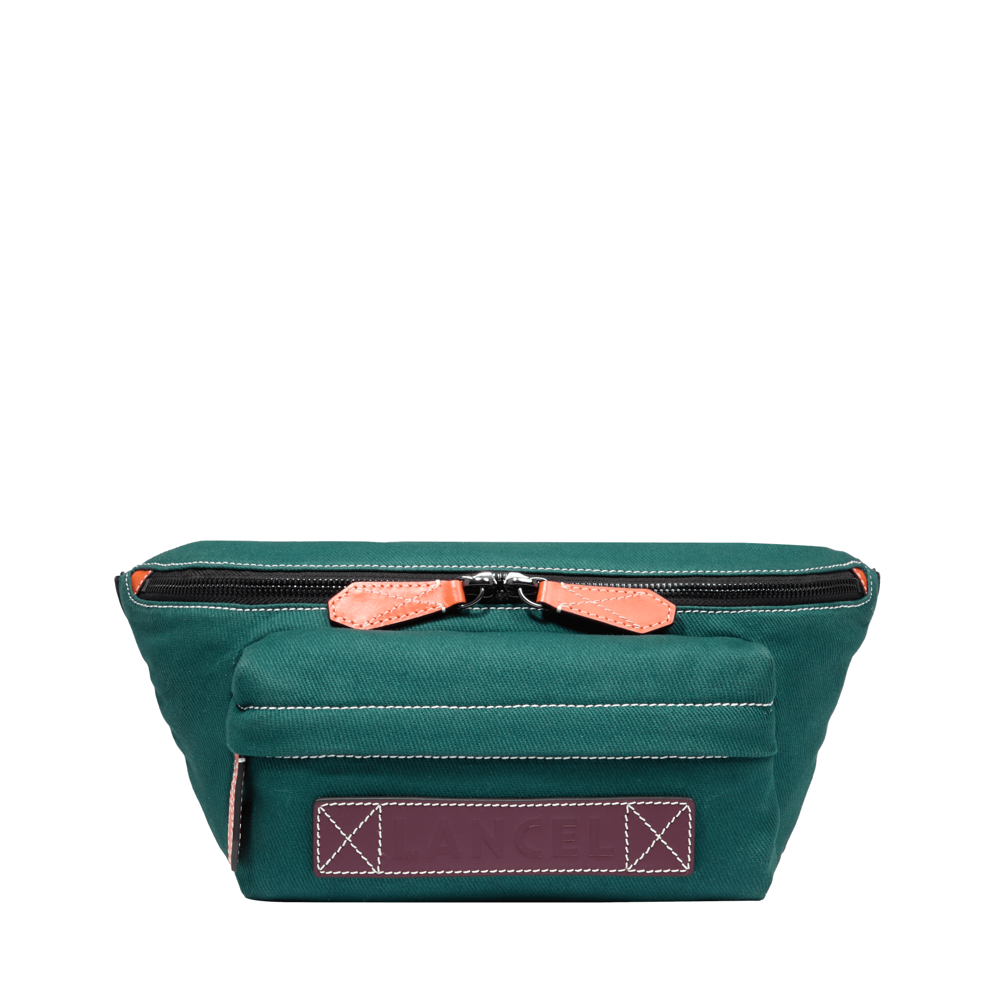 Heuptas "Escapade" van Lancel in leer. LANCEL Groen