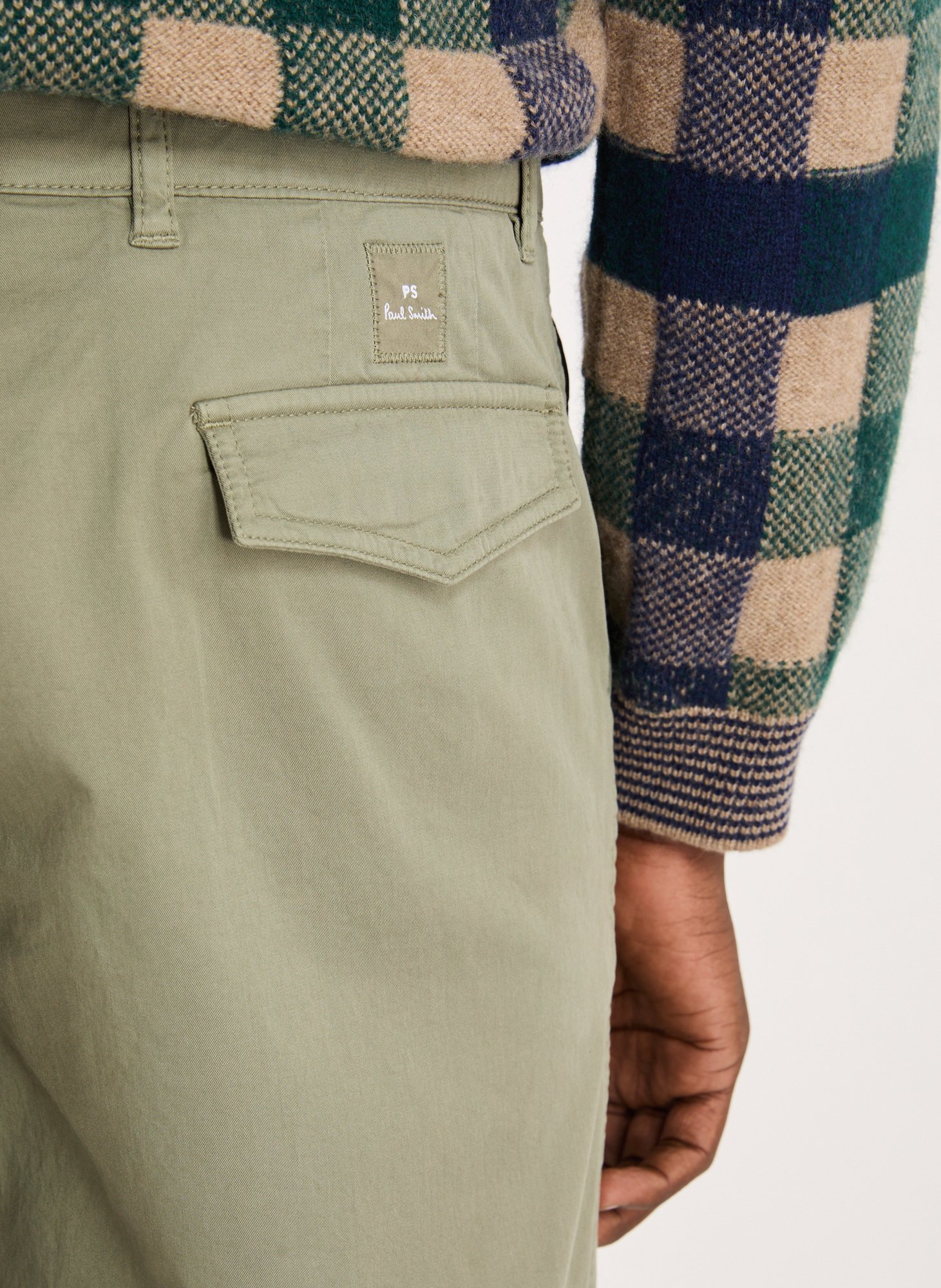 Night blue trousers - The Air Uniform PAUL SMITH Green