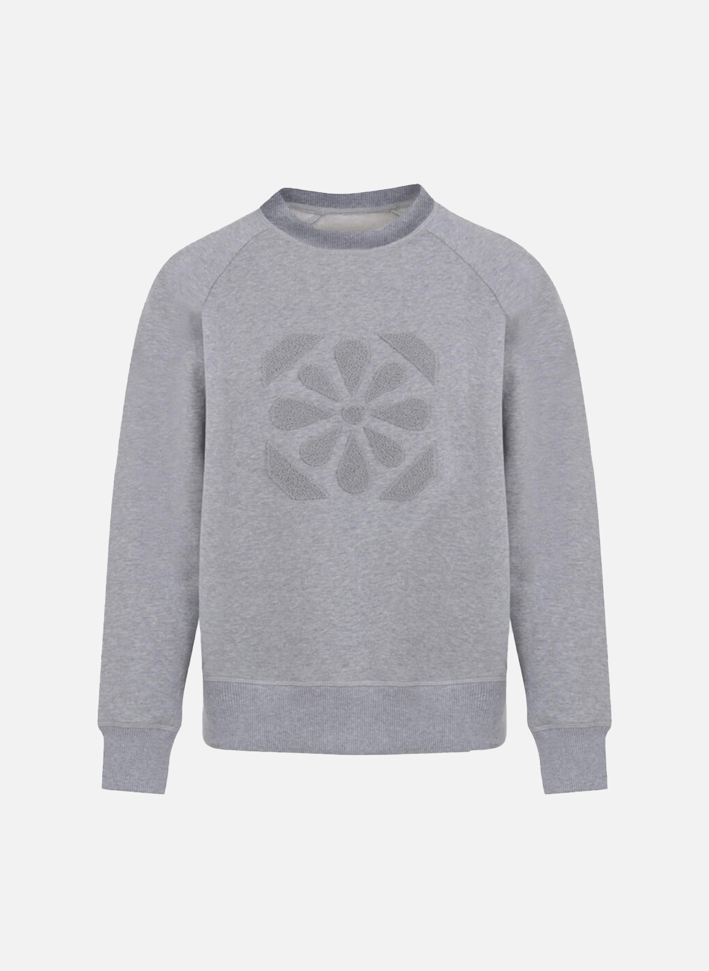 Sweat-shirt en molleton GILI'S Gris