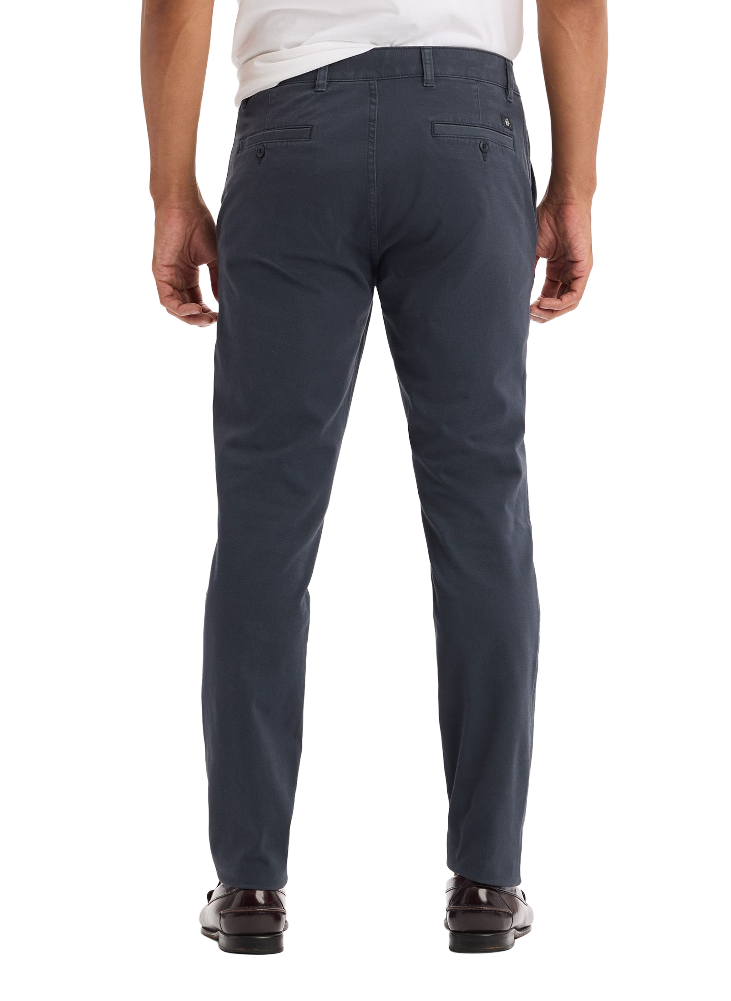 Pantalon chino en coton mélangé DOCKERS Bleu